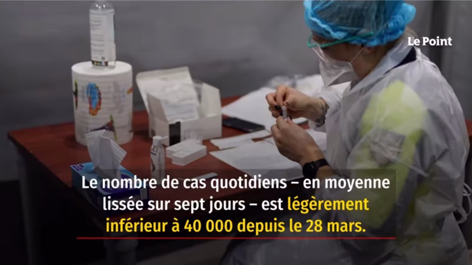 Covid-19 : vers un déclin de la 3e vague en France