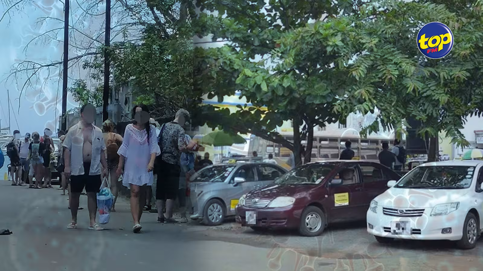 “Certains touristes sont indisciplinés, ils refusent de porter leur masque dans le taxi”, s’insurgent les taximen