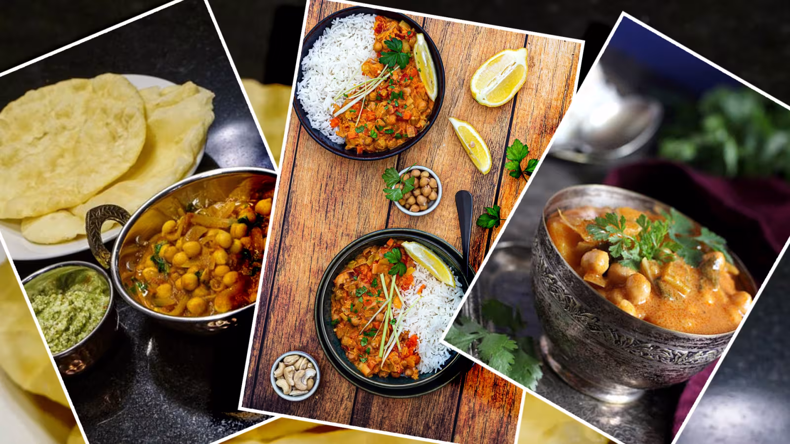 Recette :  Curry de pois chiche