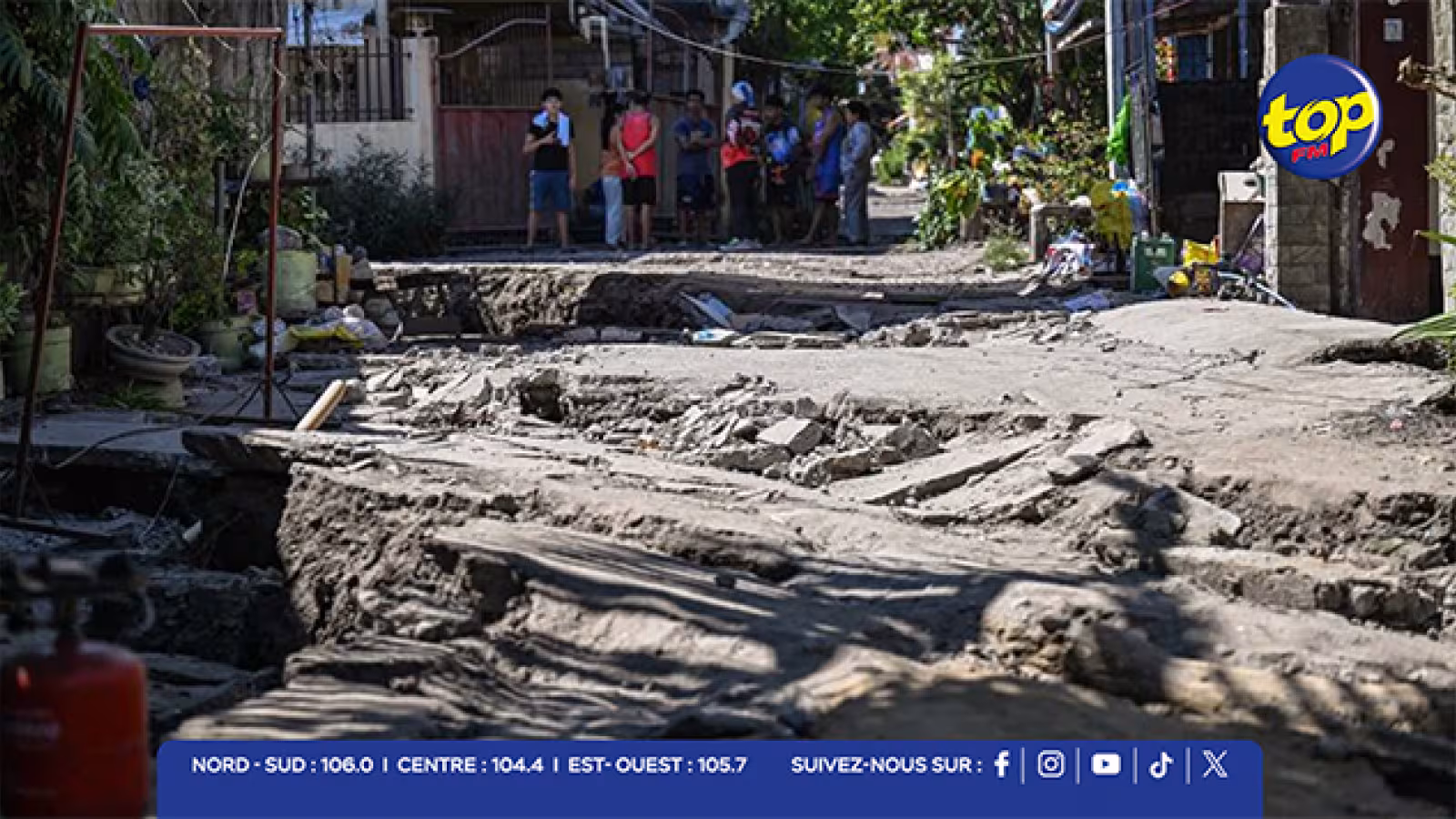 Au Sud des Philippines : un séisme de magnitude 6,3 enregistré ce mercredi matin