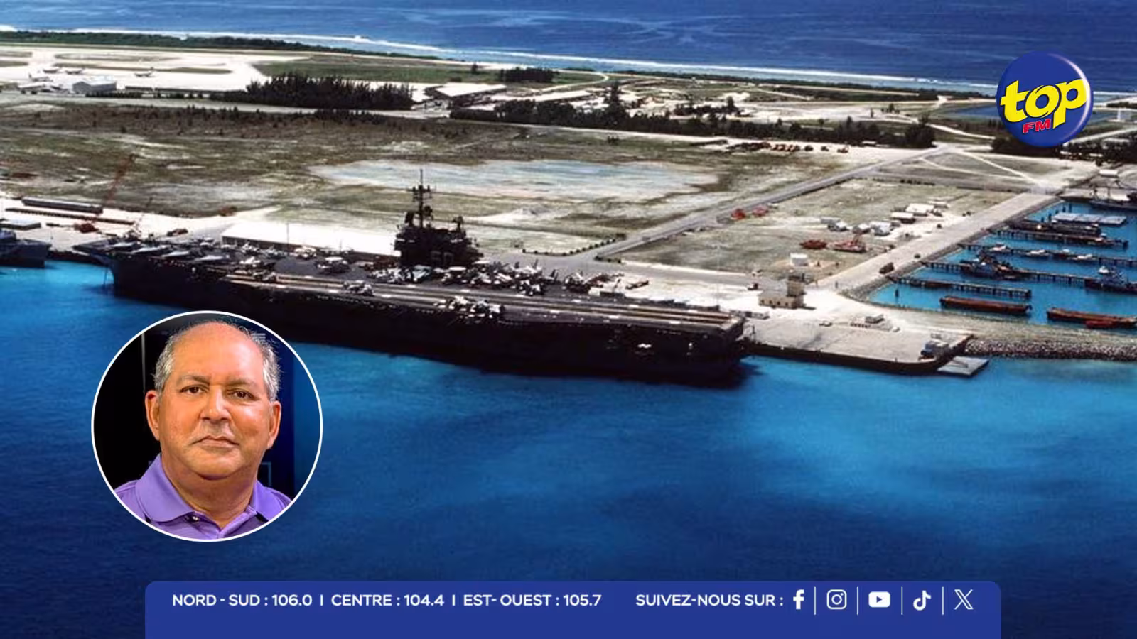 Diego Garcia au cœur des enjeux géopolitiques : « Il faut que Maurice sache tirer les marrons du feu », avertit Bernard Saminaden 