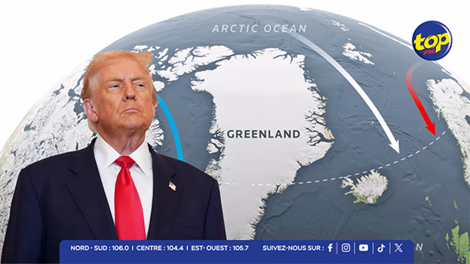 Trump menace de droits de douane contre huit pays européens y compris le Royaume-Uni pour forcer l’achat du Groenland