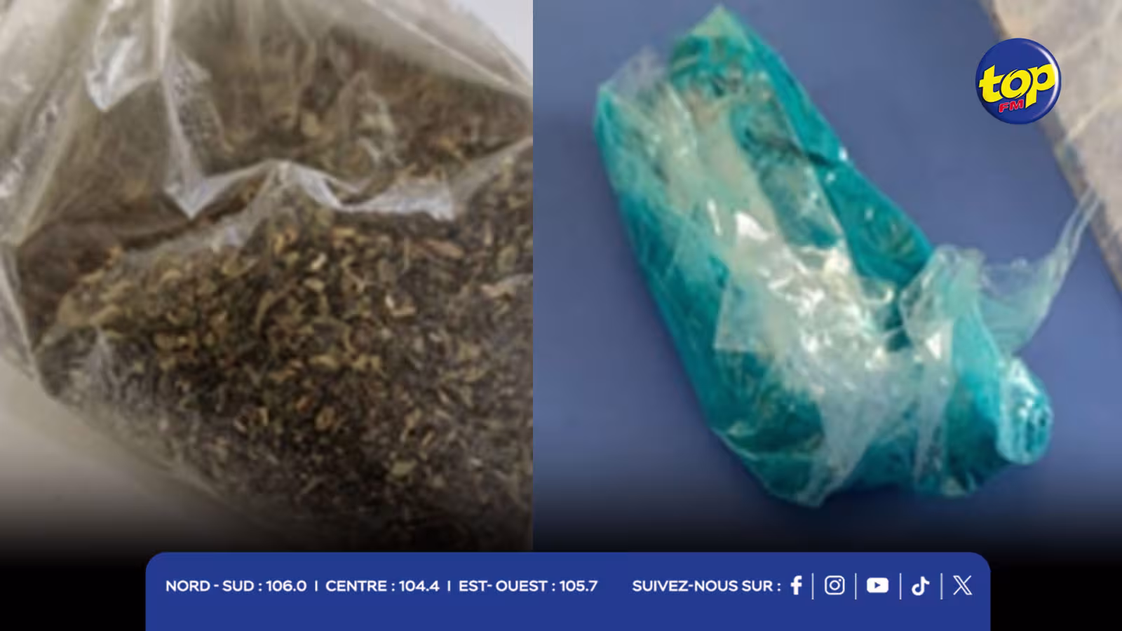 À Terre Rouge : Du cannabis et de la cocaïne estimés à plus de RS 200,000 découvert  dans la voiture d’un présumé trafiquant