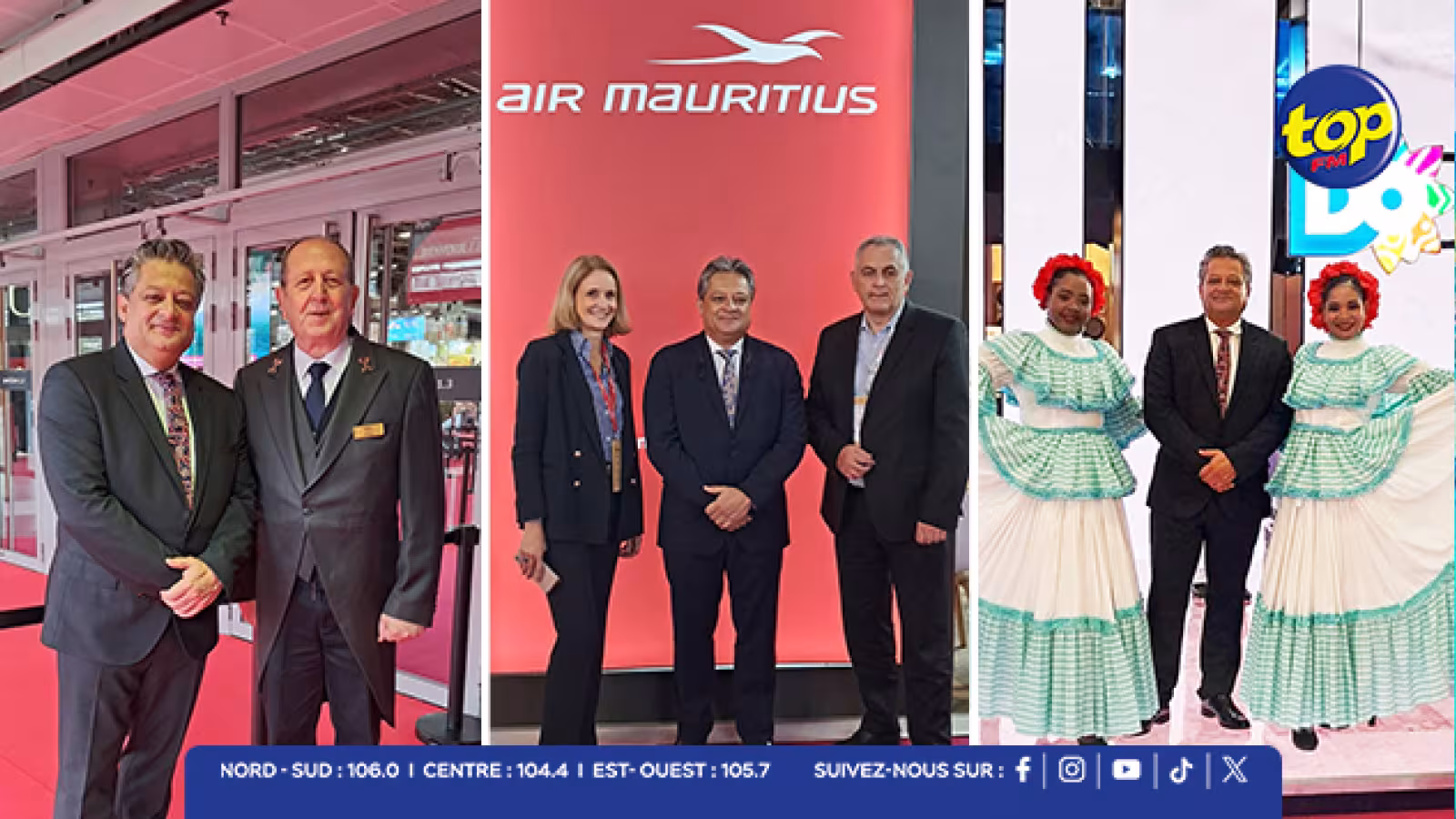 Top Resa 2025 : Le tourisme mauricien brille à Paris et capte l’attention des compagnies aériennes… « Maurice reste la destination préférée des Français », affirme le ministre Richard Duval