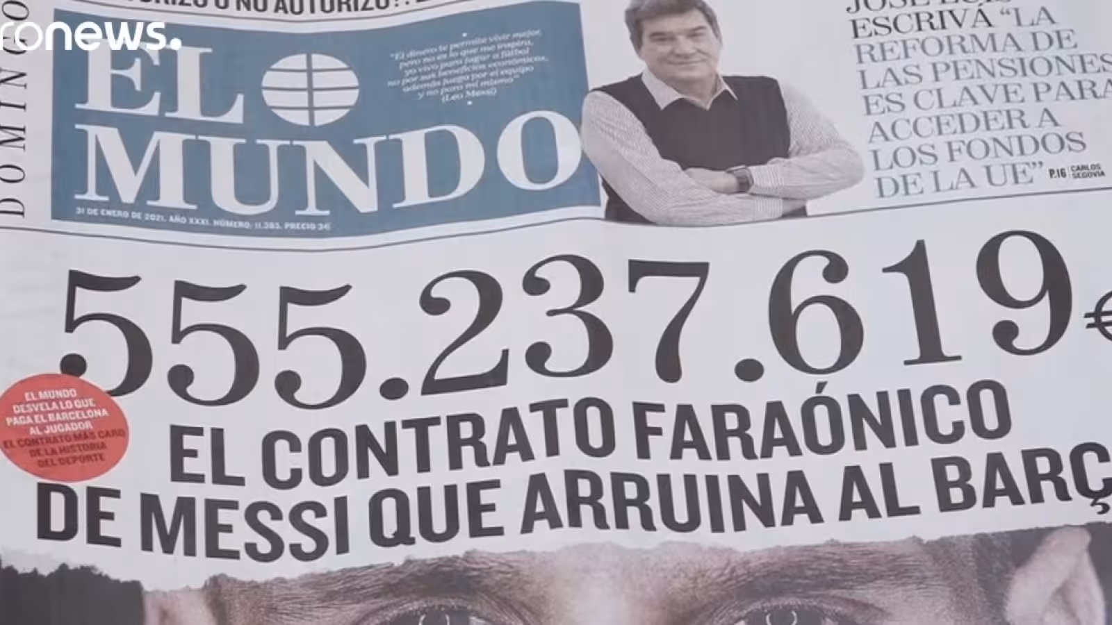 555 millions d’euros : le contrat “pharaonique” de Messi dévoilé