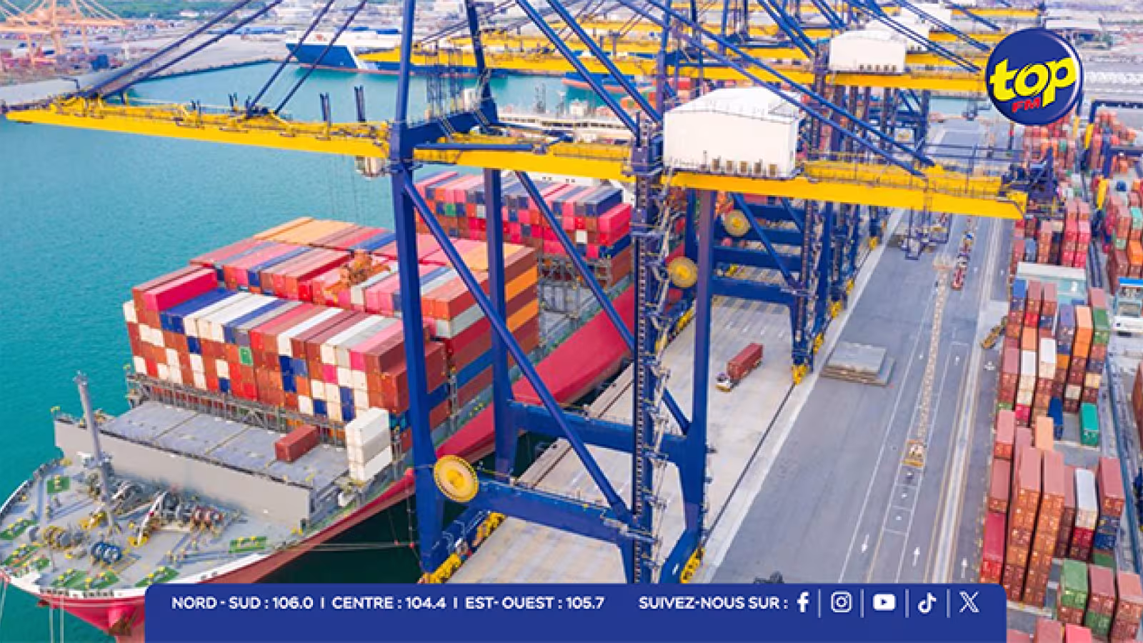Commerce : les exportations connaissent une hausse de 9,6 % en mars 2025,