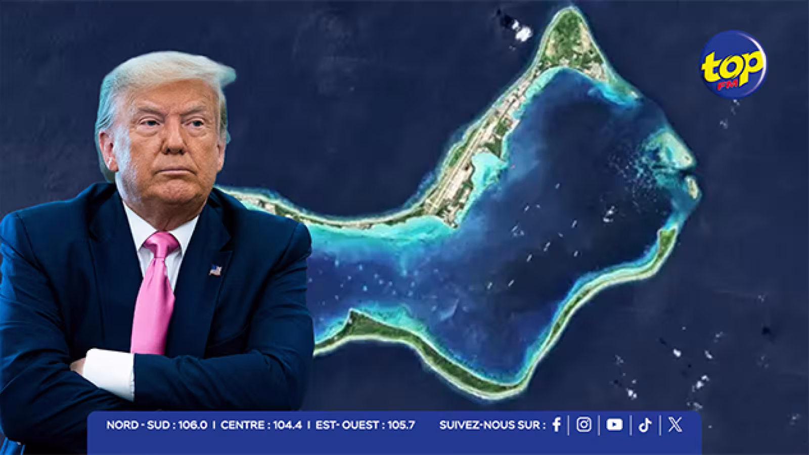 Après les accusations de Trump : « La base conjointe de Diego Garcia restera opérationnelle pour des générations », rassure Londres