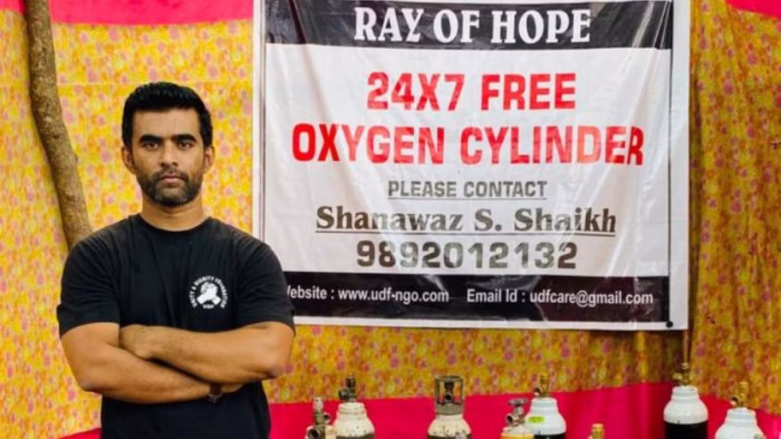 Solidarité : Shahnawaz vend sa voiture pour donner gratuitement de l’oxygène à des patients Covid