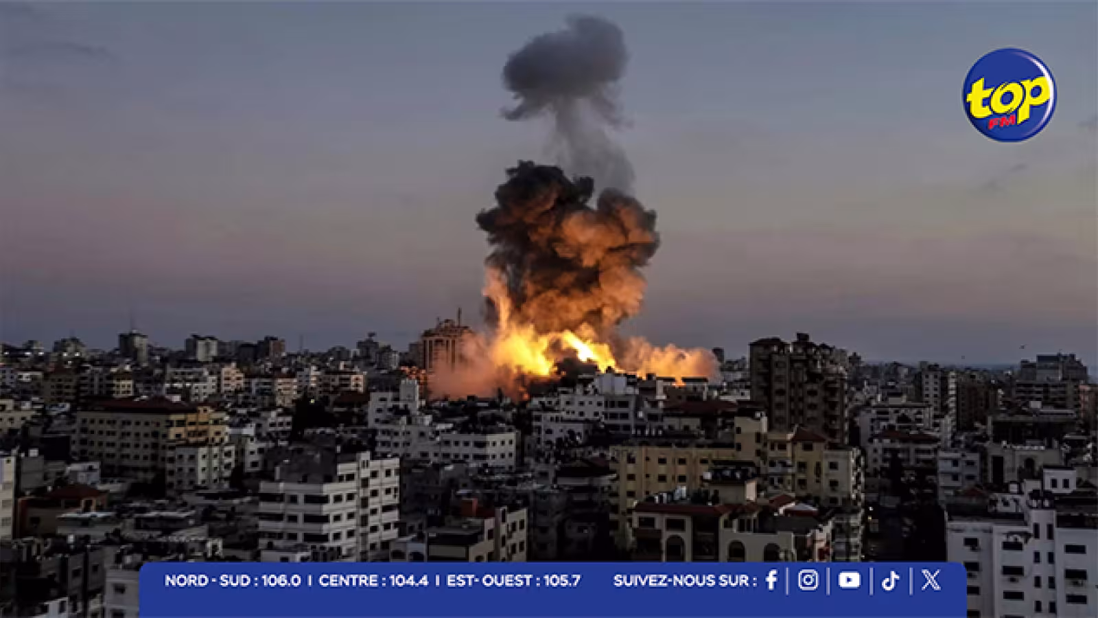 Frappes israéliennes à Gaza : au moins neuf Palestiniens tués, dont des familles déplacées