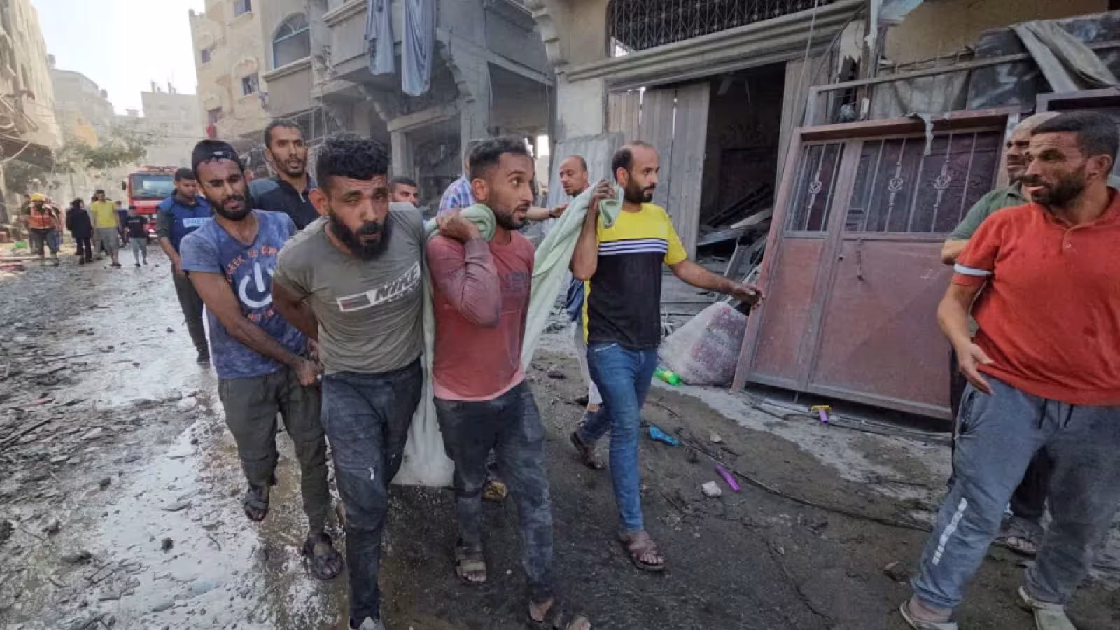À Gaza, le camp de réfugiés de Jabaliya de nouveau bombardé par Israël