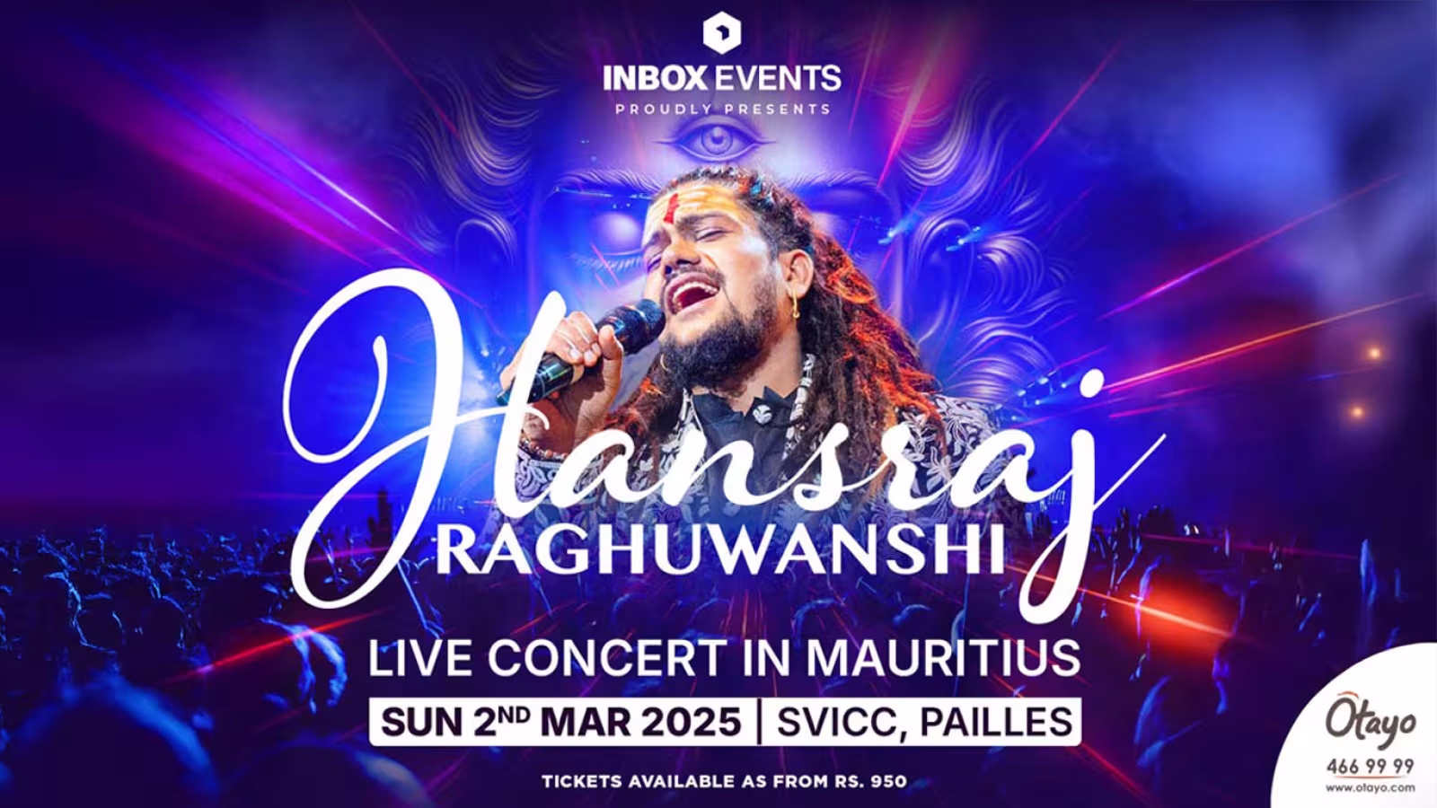 𝗖𝗲𝗹𝗲𝗯𝗿𝗮𝘁𝗲 𝗠𝗮𝗵𝗮 𝗦𝗵𝗶𝘃𝗿𝗮𝘁𝗿𝗲𝗲 𝟮𝟬𝟮𝟱 𝘄𝗶𝘁𝗵 𝗮 𝘀𝗽𝗲𝗰𝘁𝗮𝗰𝘂𝗹𝗮𝗿 𝘀𝗽𝗶𝗿𝗶𝘁𝘂𝗮𝗹 𝗰𝗼𝗻𝗰𝗲𝗿𝘁 𝗯𝘆 𝘁𝗵𝗲 𝗿𝗲𝗻𝗼𝘄𝗻𝗲𝗱 𝗛𝗮𝗻𝘀𝗿𝗮𝗷 𝗥𝗮𝗴𝗵𝘂𝘄𝗮𝗻𝘀𝗵𝗶, 𝗯𝗿𝗼𝘂𝗴𝗵𝘁 𝘁𝗼 𝘆𝗼𝘂 𝗯𝘆 𝗜𝗻𝗯𝗼𝘅 𝗘𝘃𝗲𝗻𝘁𝘀 ! 