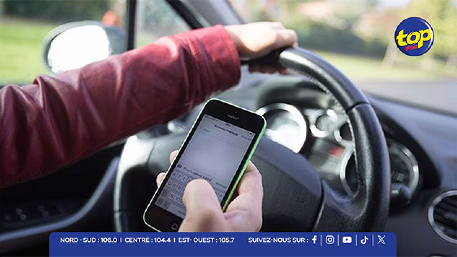 Ile de la Réunion – Téléphone au volant : vers une suspension immédiate du permis de conduire