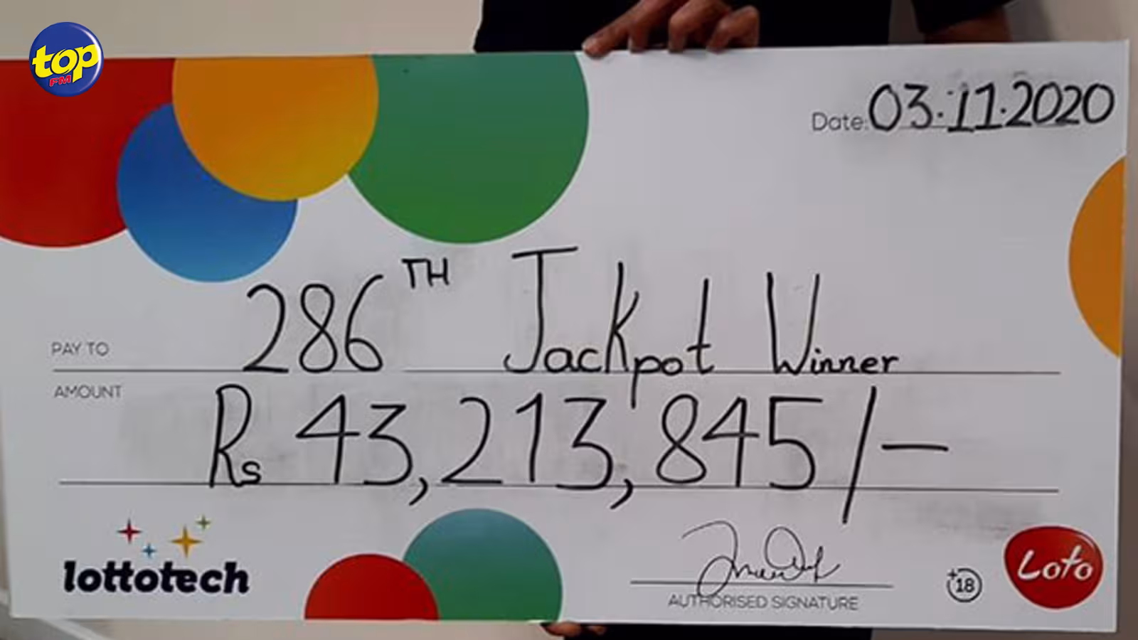 Loto : le gros lot de Rs 43 millions à une cuisinière