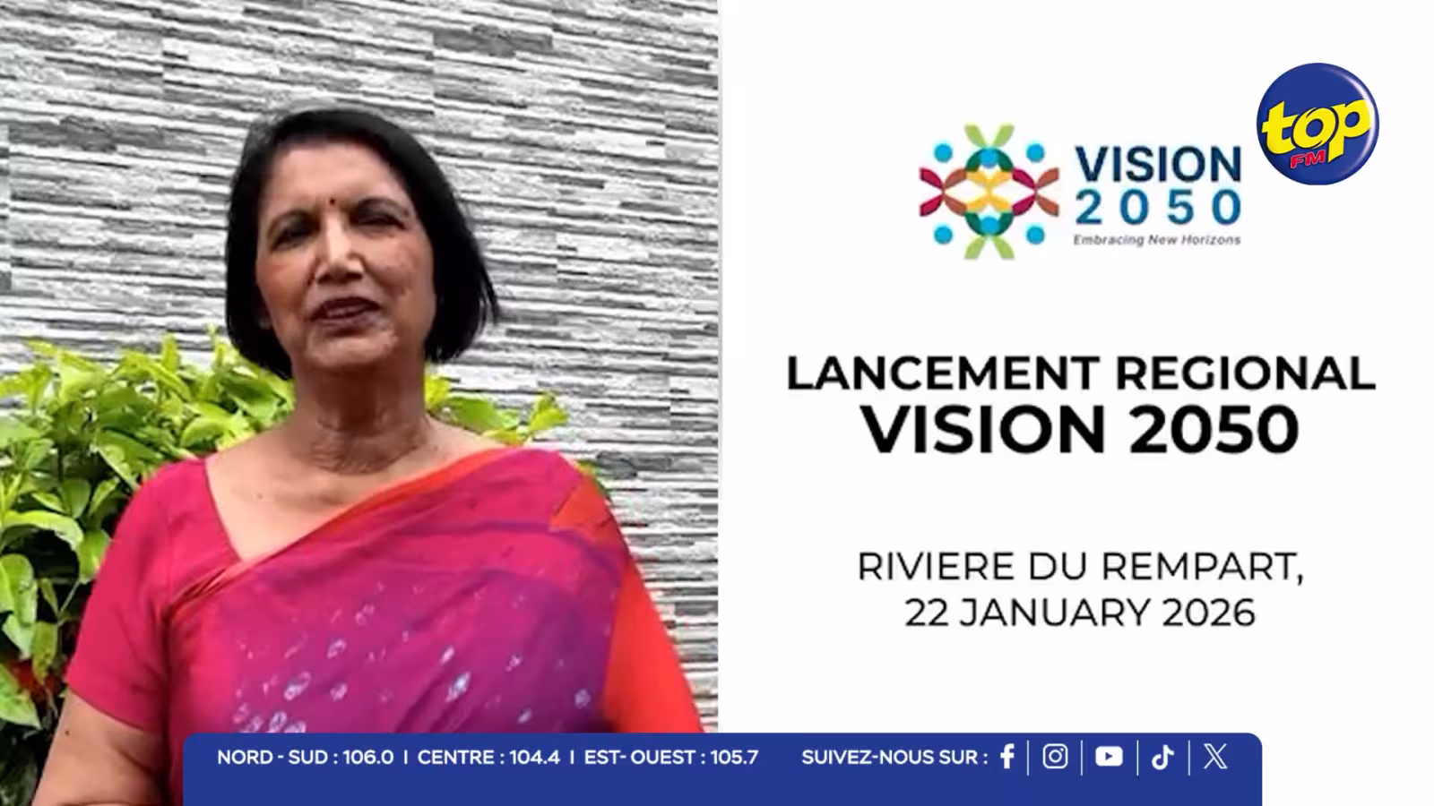 Vision 2050 : lancement des consultations régionales au District Council de Rivière-du-Rempart