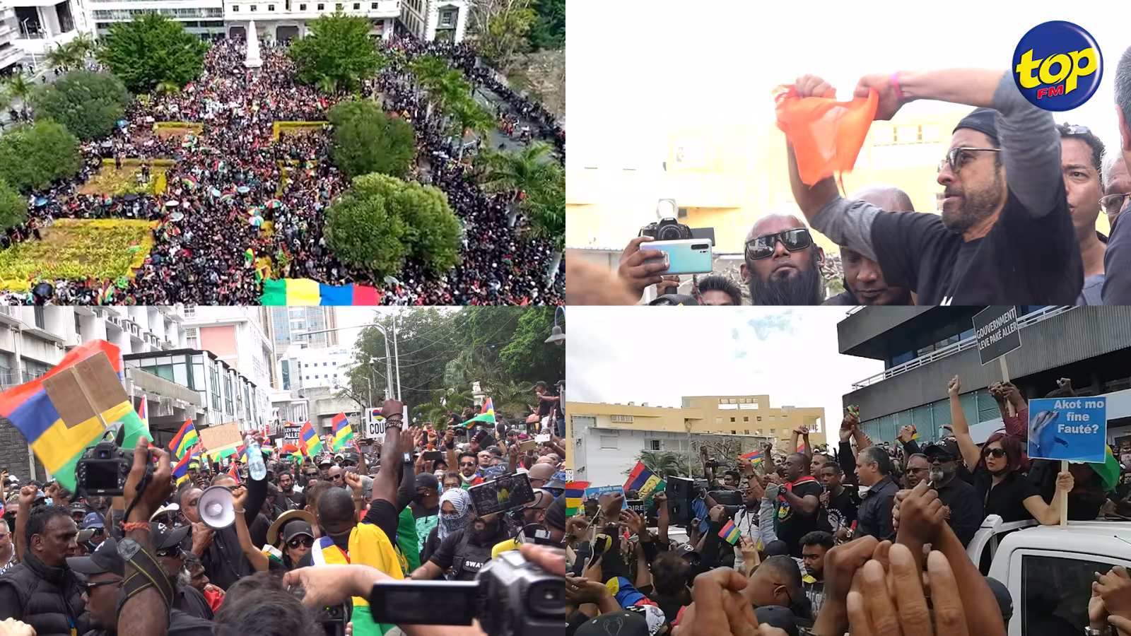 Violente sortie de plusieurs intervenants contre le gouvernement À l’issue de la marche, plusieurs intervenants ont pris la parole à la rue John Kennedy. Ils ont tous fait un réquisitoire contre le gouvernement.