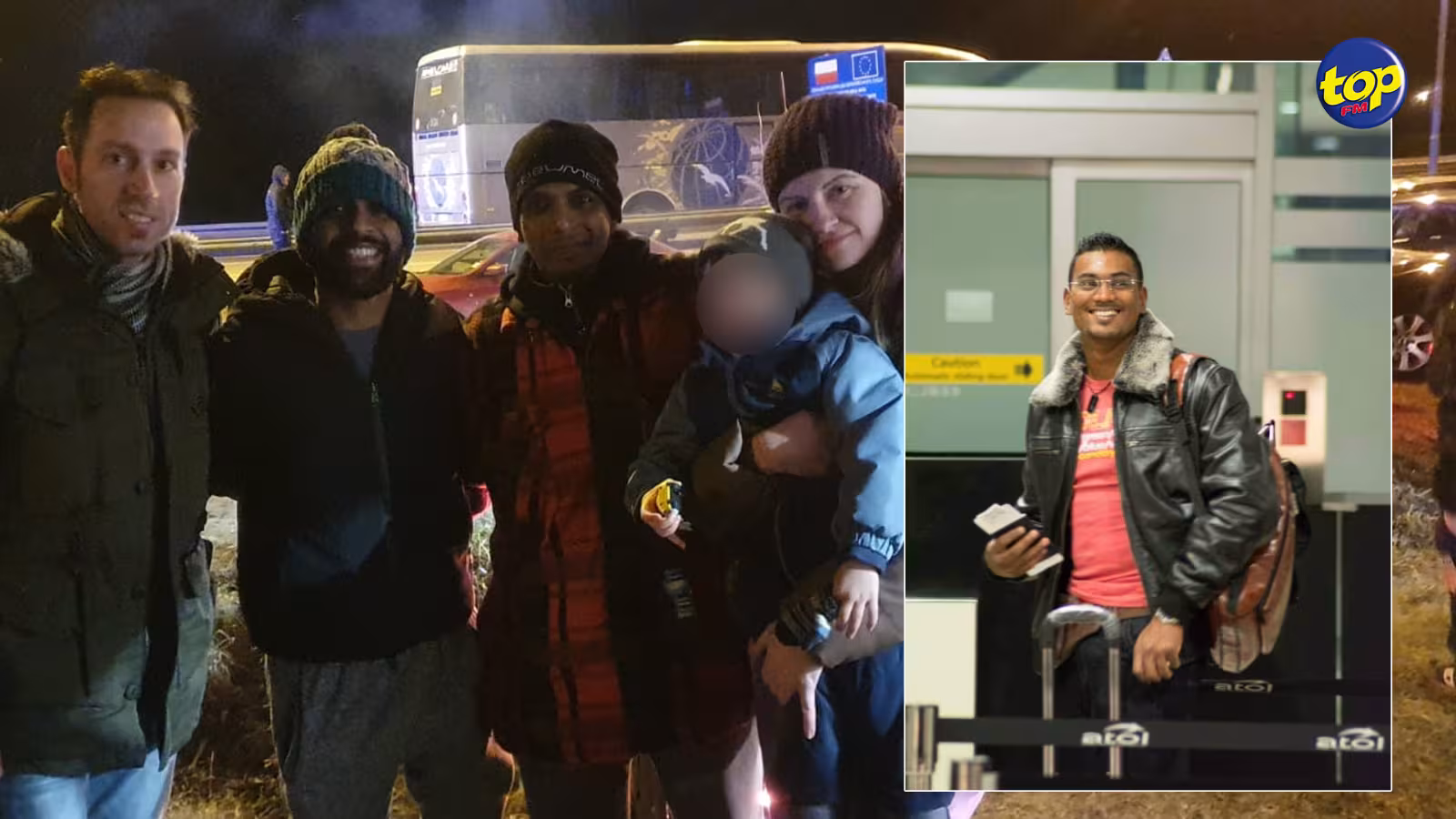 En Pologne : Kevin Allagapen et sa famille pris en charge par un Mauricien sur place, l’étudiant Comal Luchan également sain et sauf