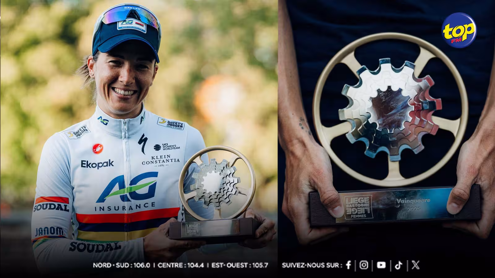 Cyclisme : la Mauricienne Kimberley Le Court entre dans la légende des classiques