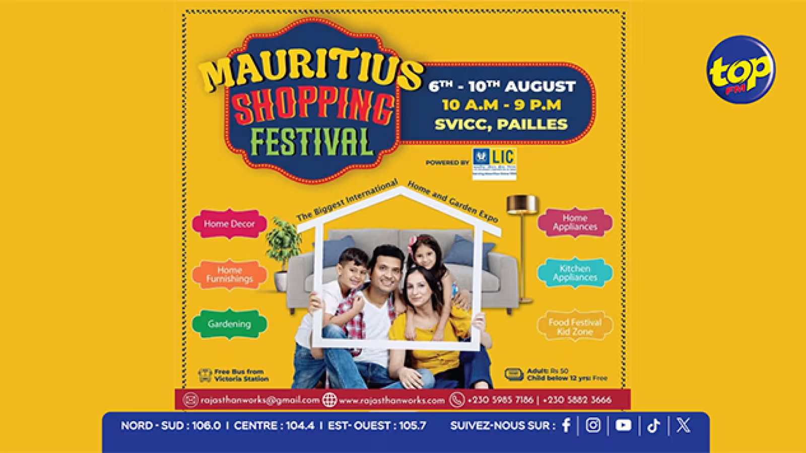 Le Mauritius Shopping Festival s’installe au SVICC : 5 jours de bonnes affaires, de spectacles et de gastronomie internationale 
