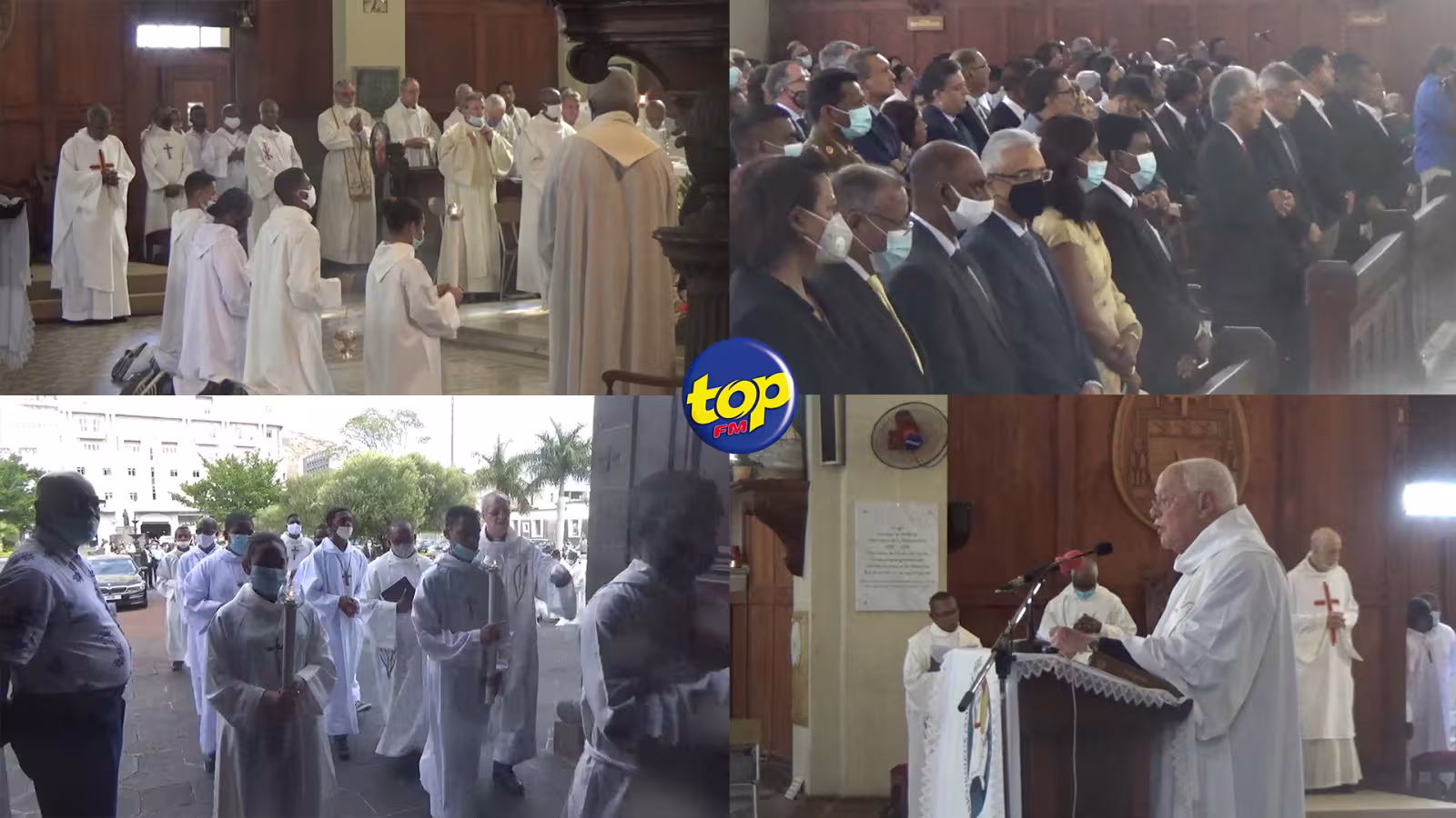 Messe de la Saint-Louis : Le père Goupille salue les volontaires et évoque « un élan de solidarité et fraternité chez les Mauriciens en ce moment de crise environnementale »
