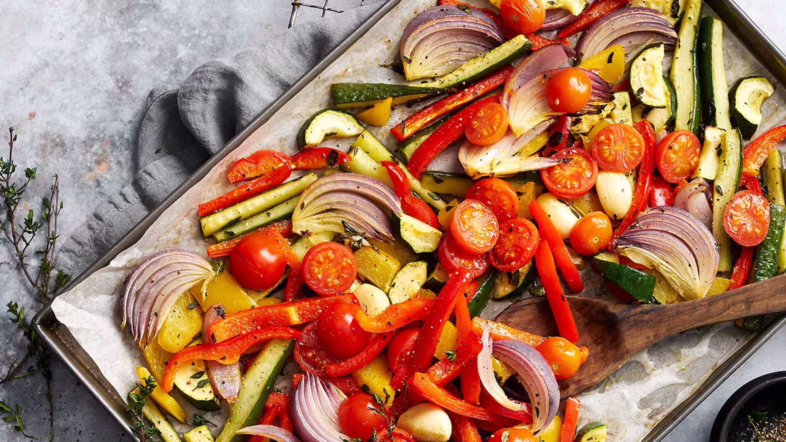Légumes d’été au four