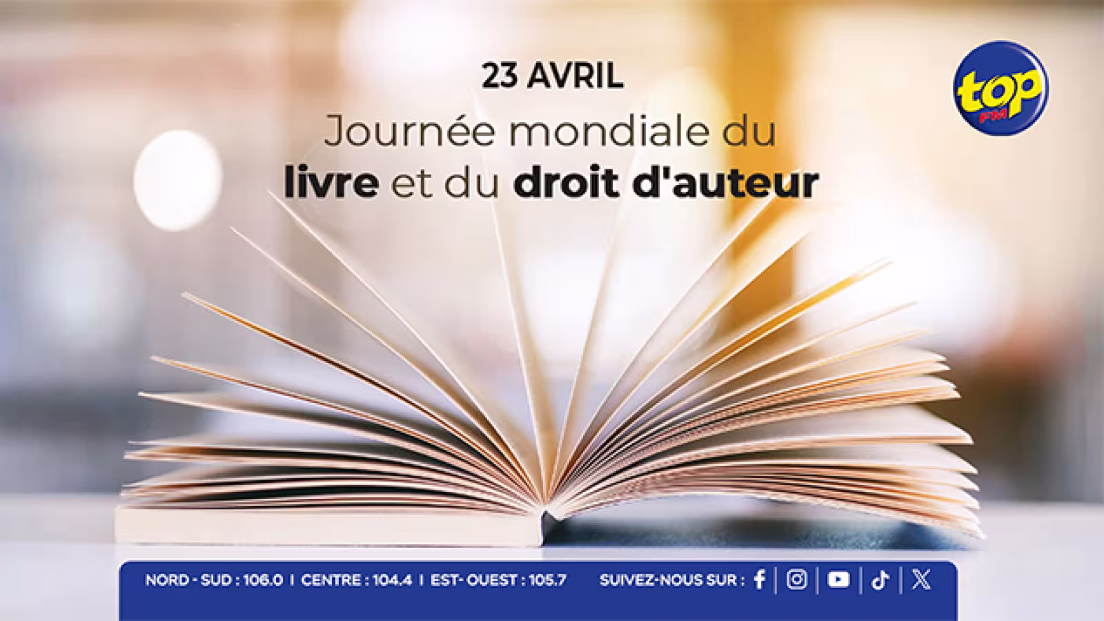 Journée mondiale du livre et du droit d’auteur : quand la lecture construit l’esprit et libère le potentiel