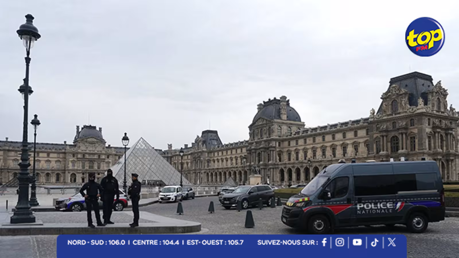 Cambriolage au Louvre : le musée ferme ses portes après le vol présumé de bijoux précieux