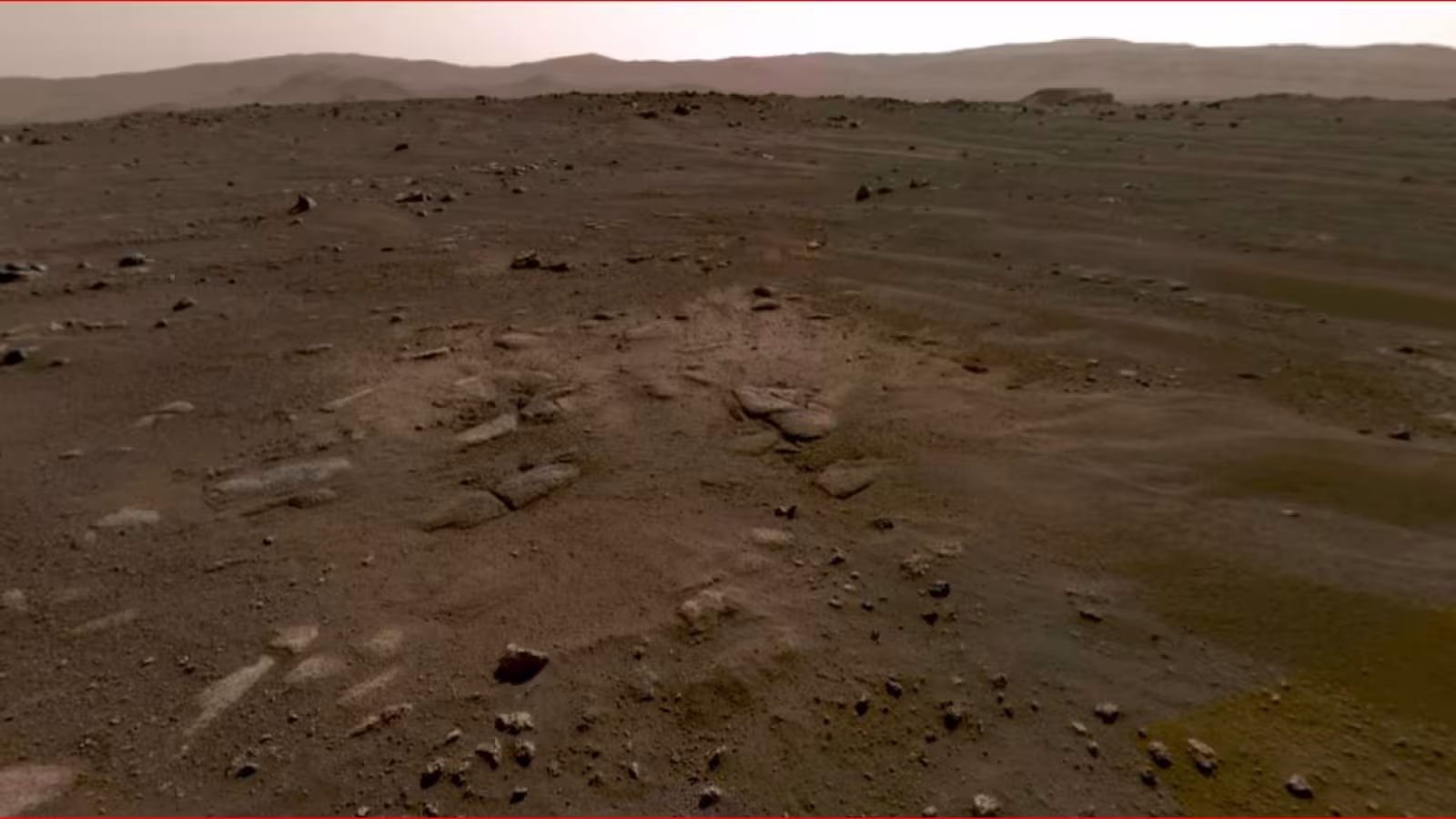 Le rover Perseverence a fait parvenir un panorama de Mars