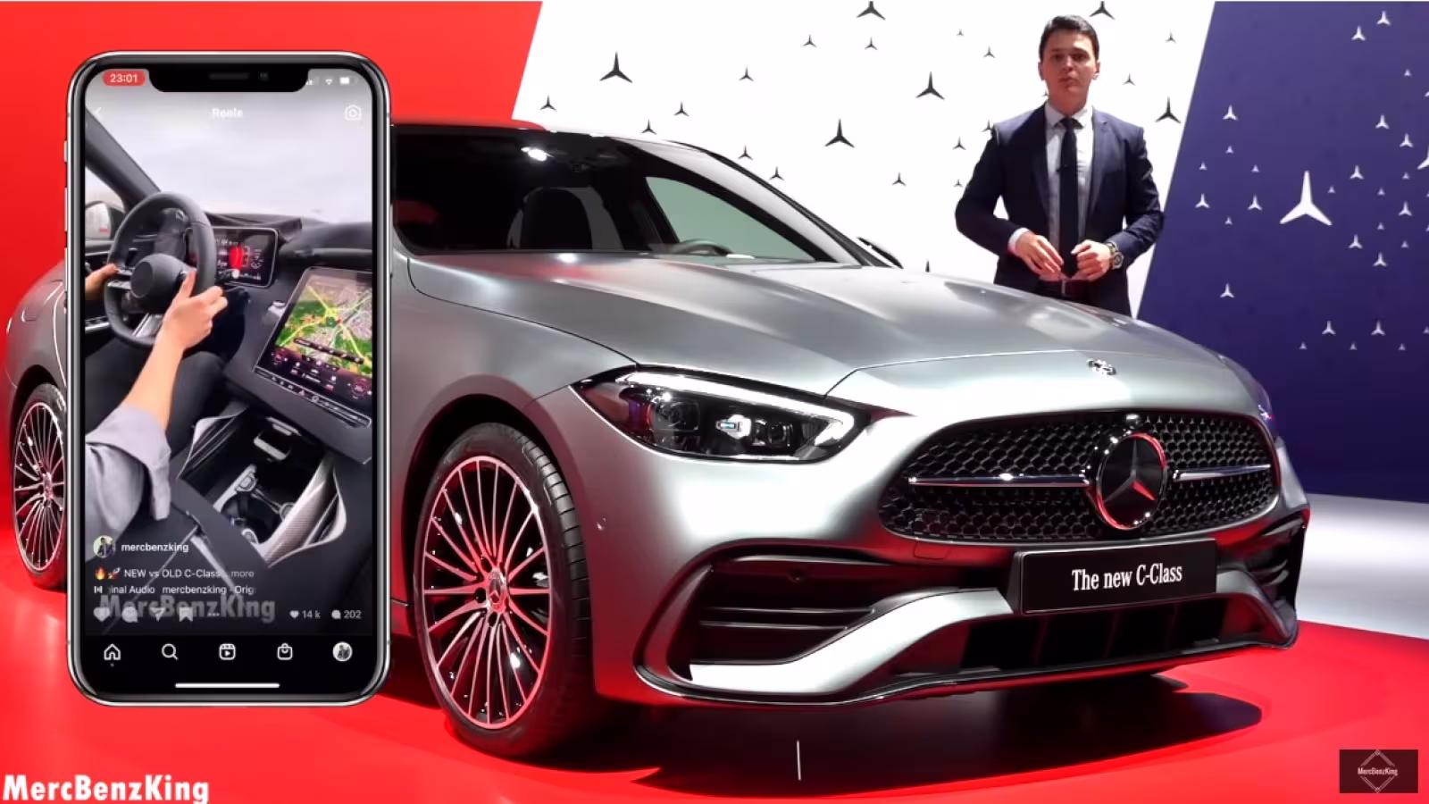 La nouvelle Mercedes Classe C vient d’être dévoilée : un extraordinaire délice