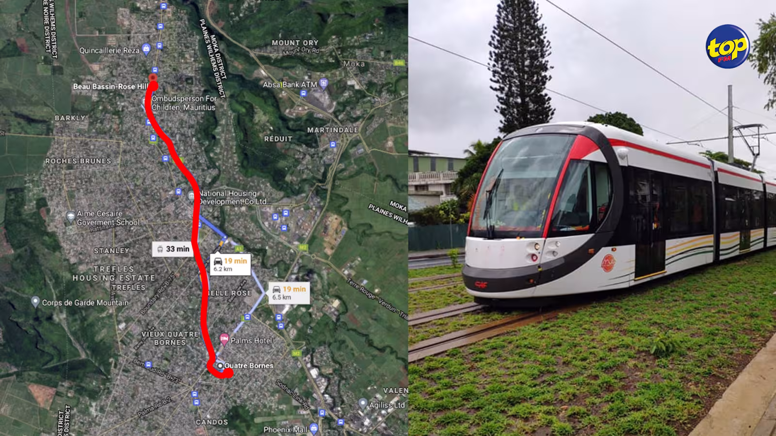 Metro Express : Le trajet Quatre-Bornes-Rose-Hill inauguré ce dimanche