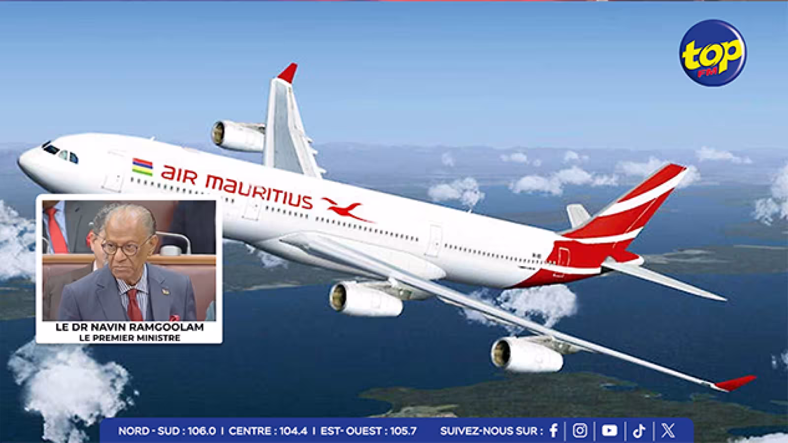 Air Mauritius : le PM dresse un bilan financier de la compagnie nationale