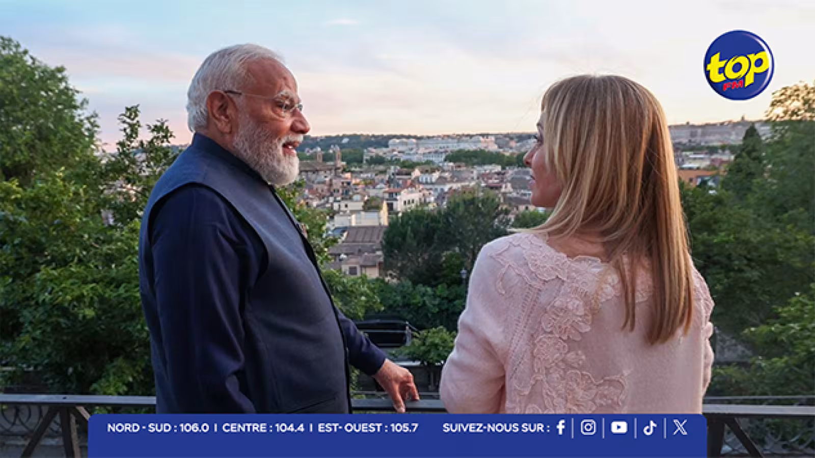 Narendra Modi et Giorgia Meloni : la diplomatie version selfie