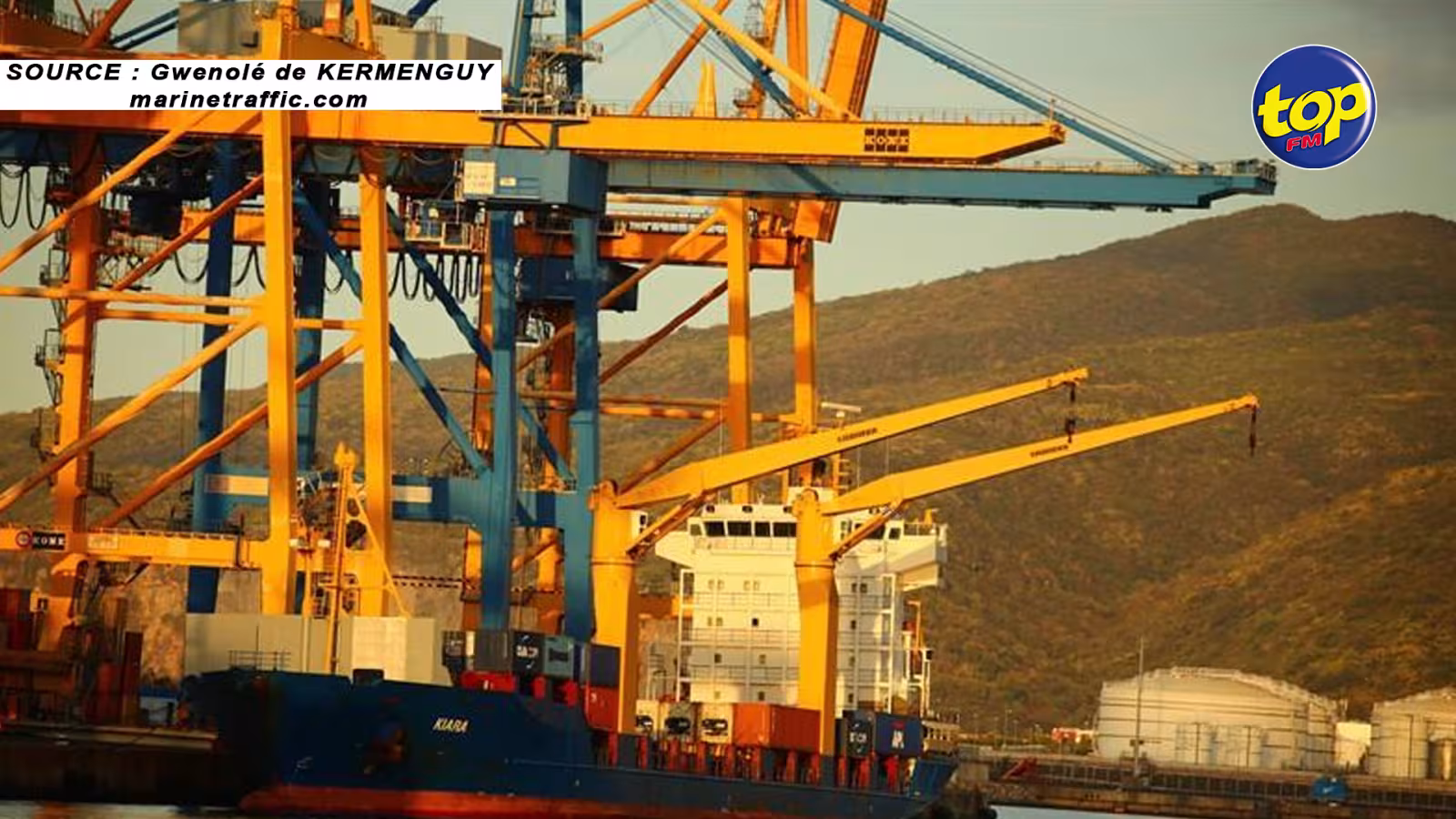 Quatre membres d’équipage du navire Kiara testés positifs à la Covid-19 : début de test massif au Port ce lundi