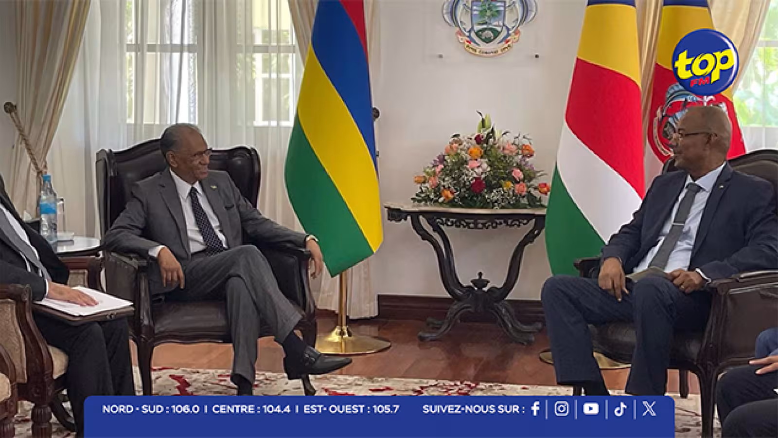Maurice–Seychelles : Navin Ramgoolam annonce l'ouverture prochaine d'un Haut-Commissariat à Mahé