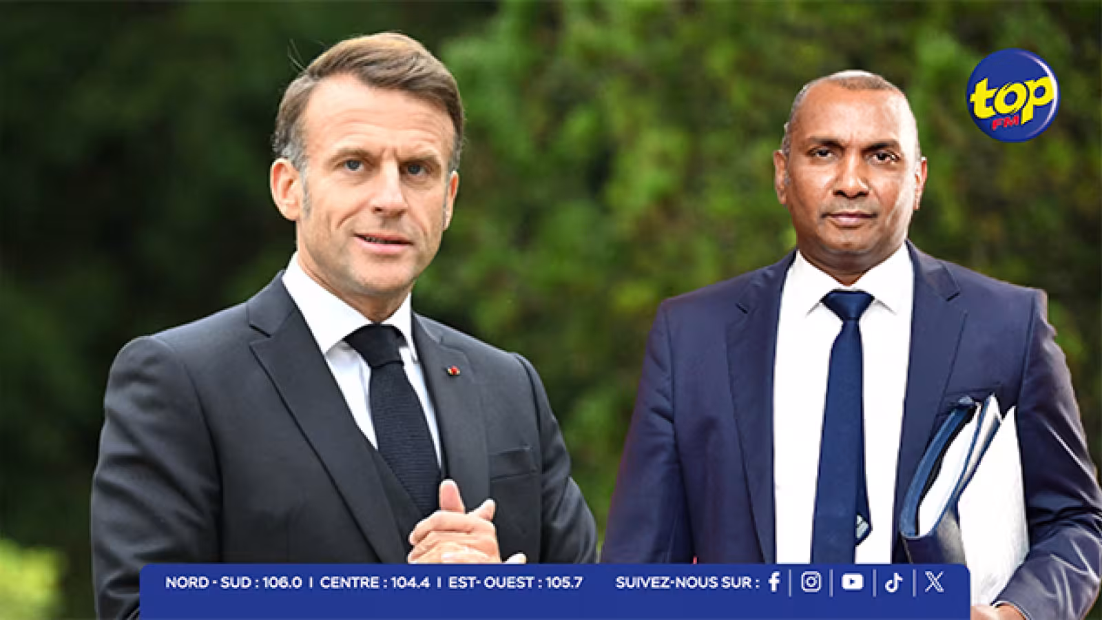 En exclusivité : Rencontre Emmanuel Macron – Padayachy à l’agenda