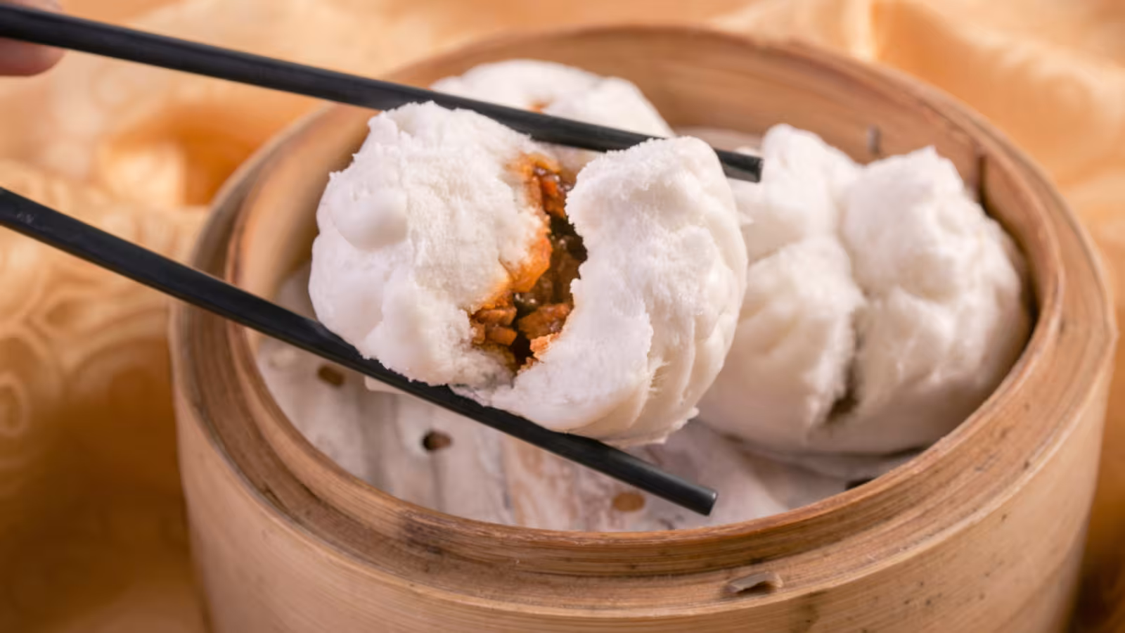 Recette : Pao (brioche chinoise vapeur au poulet)