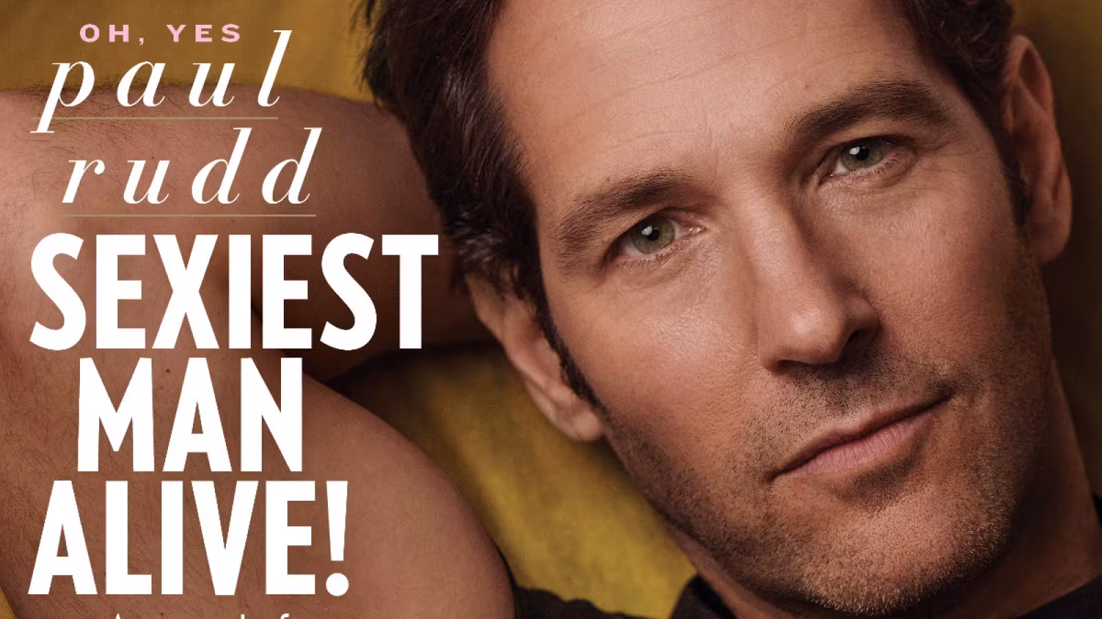 Paul Rudd élu l’homme le plus sexy du monde