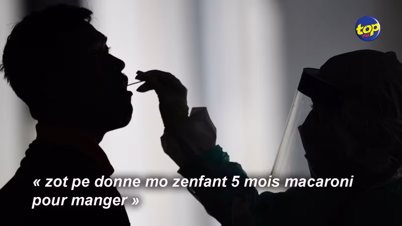 En quarantaine : « zot pe donne mo zenfant 5 mois macaroni pour manger »,  se révolte, Jaffem