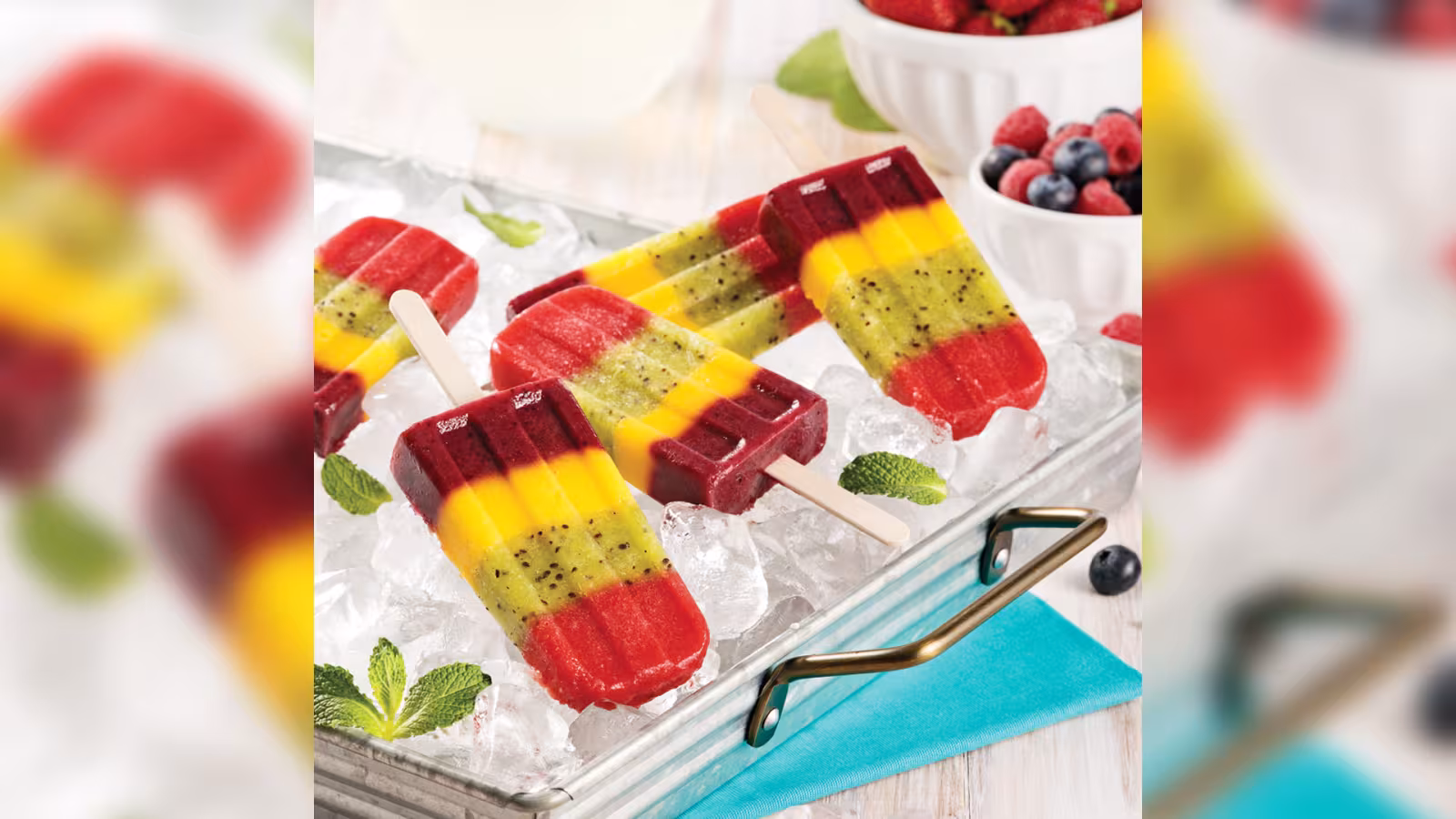 Recette : Popsicles aux fruits