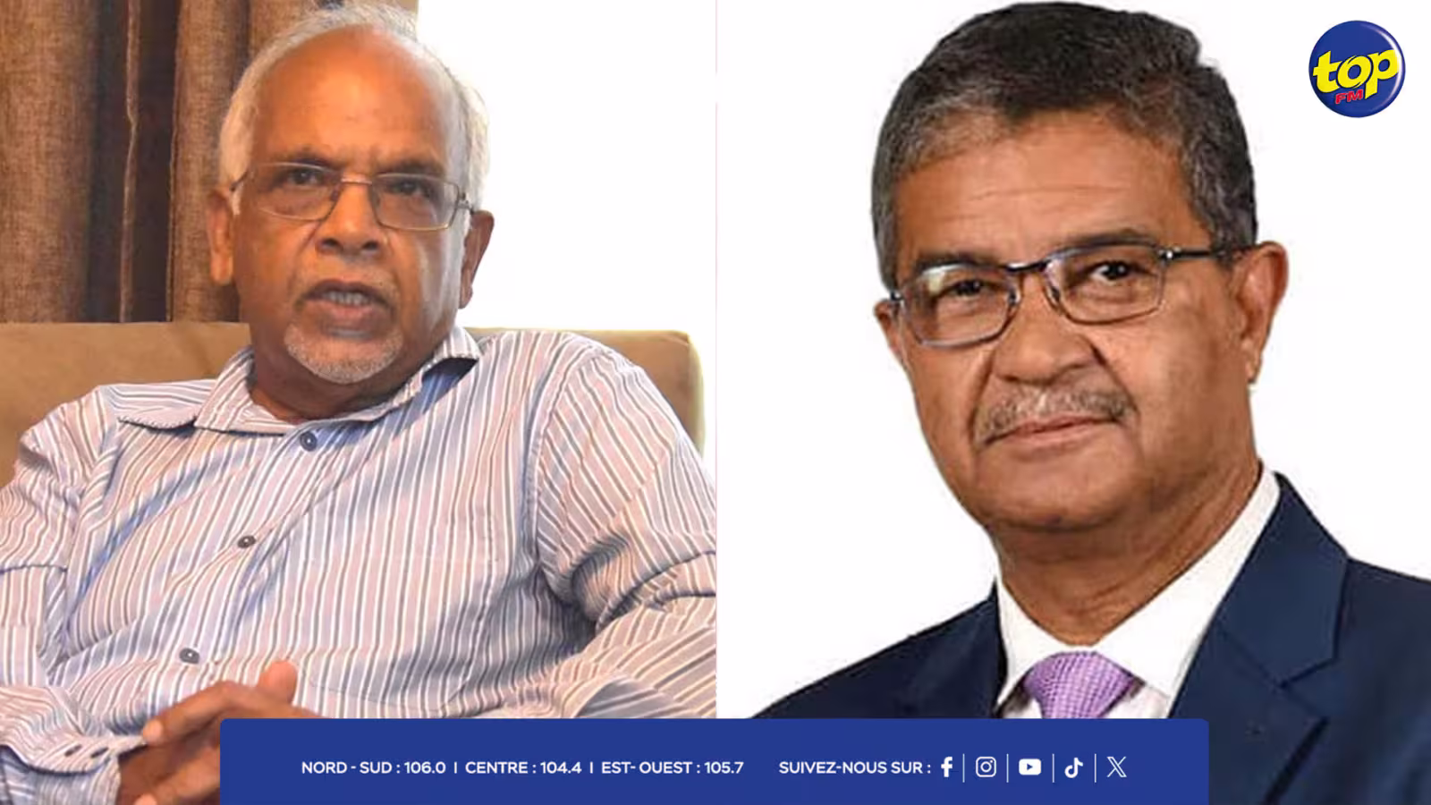 Fin du mandat de Pradeep Roopun : Dharam Gokool et Robert Hungley pressentis pour la présidence et la vice-présidence.