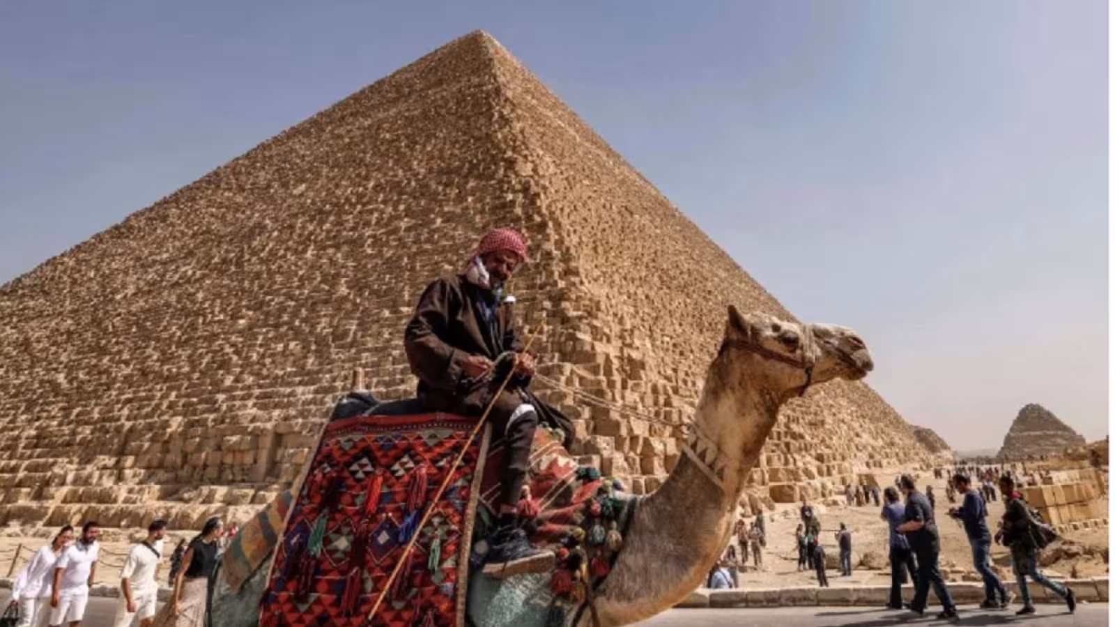 Égypte : Le couloir caché de la Grande Pyramide de Gizeh vu pour la première fois