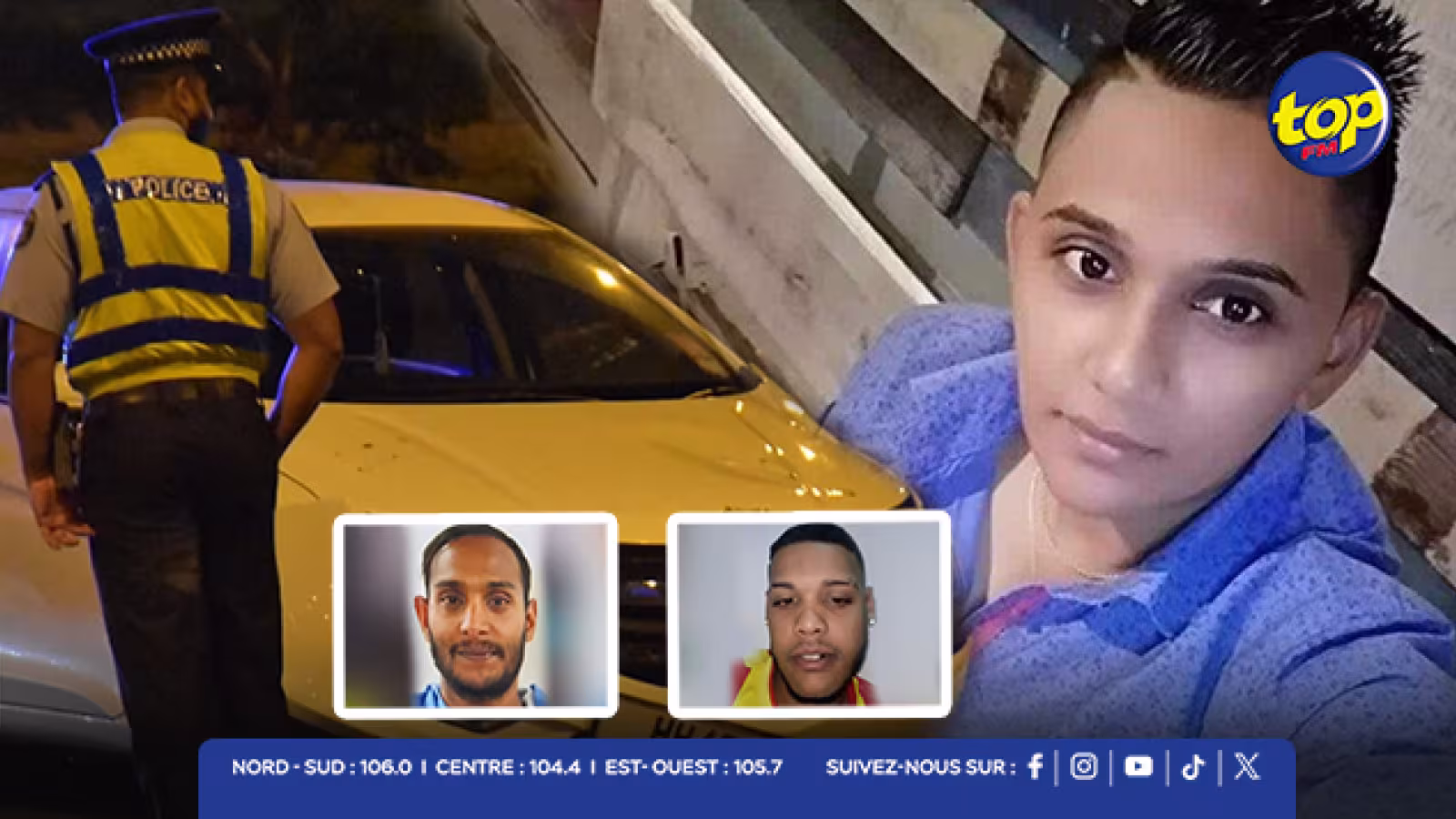 Meurtre de la policière Dimple Raghoo : 23 ans de prison pour Wazil Ally Meerkhan et 12 ans pour Dylan Bryan Josue Carman