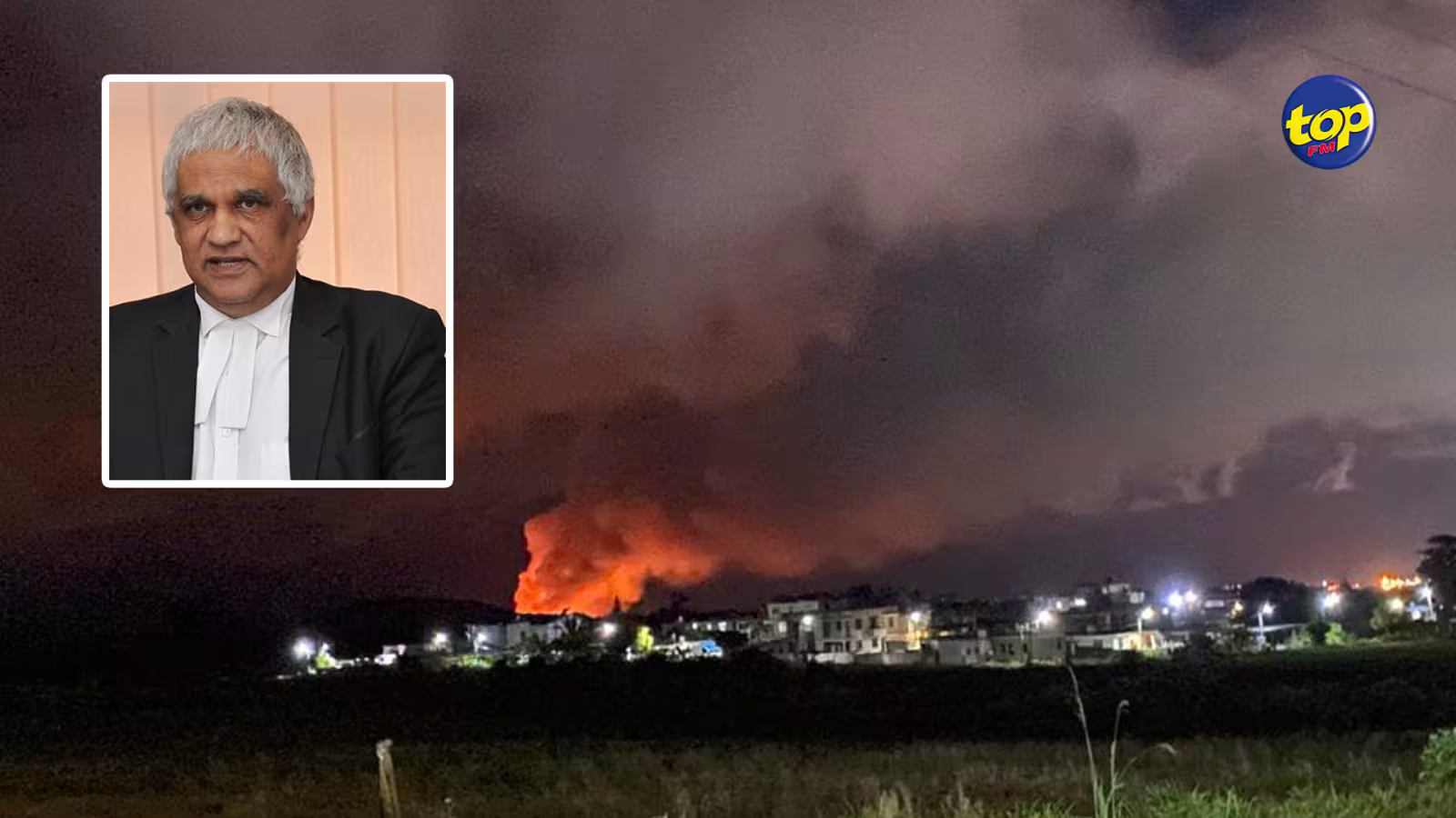 Incendie au centre d’enfouissement de Mare-Chicose: ” C’est un désastre écologique”, regrette  Rama Valayden