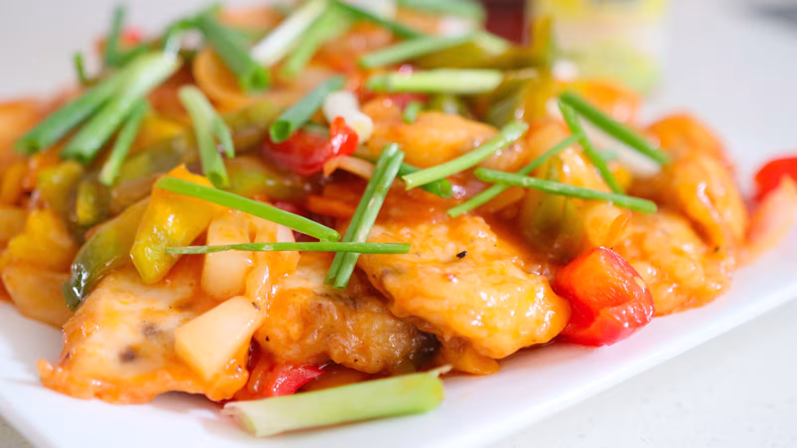 Recette : Calamar Aigre doux