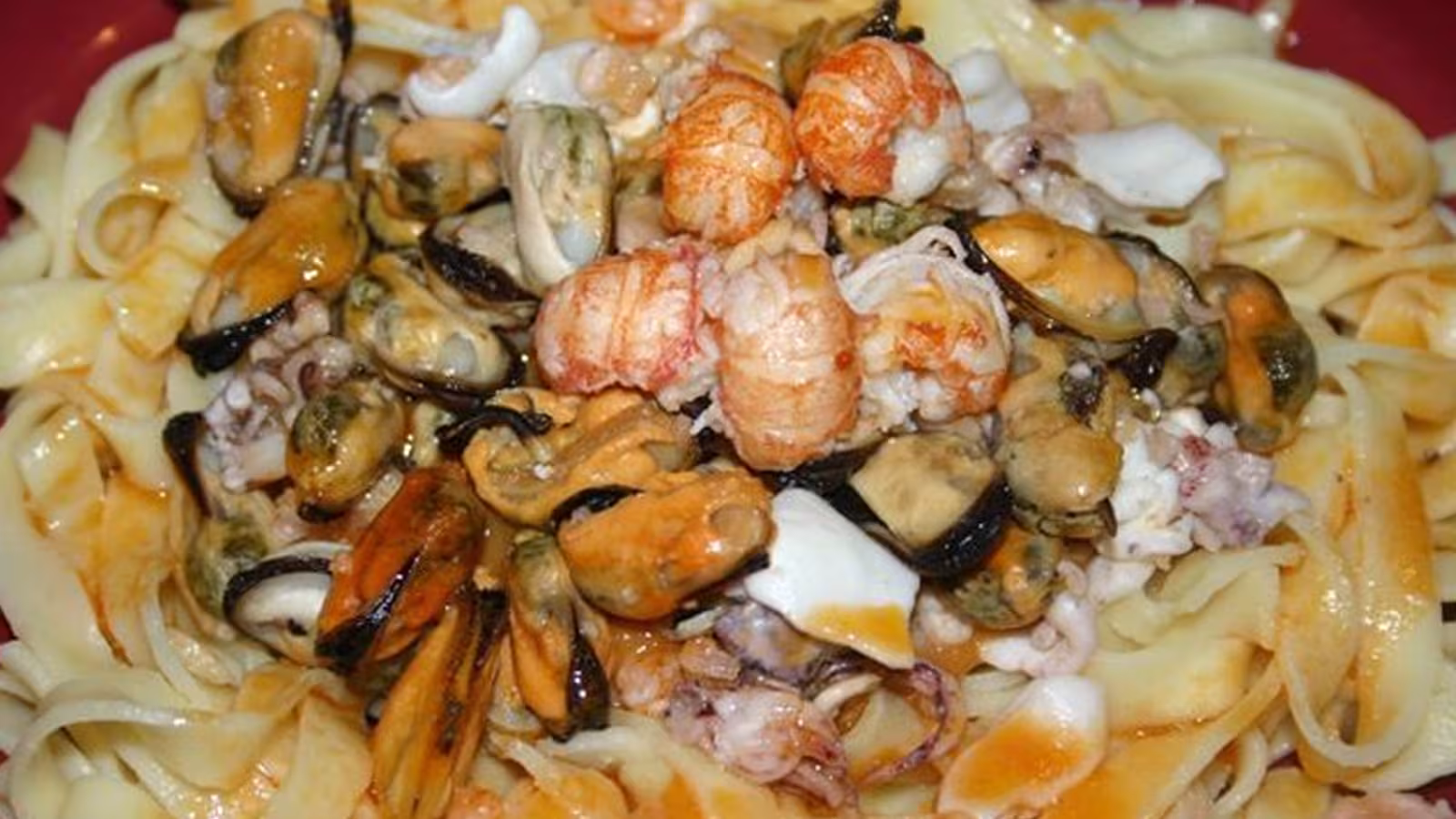 Recette : Tagliatelle aux fruits de mer