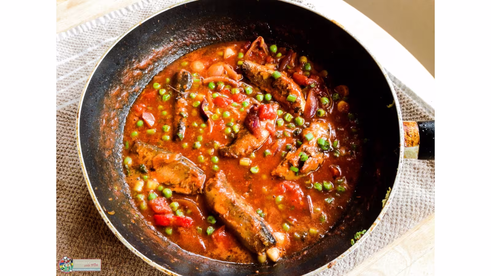 Recette : Curry de saumon et aubergine