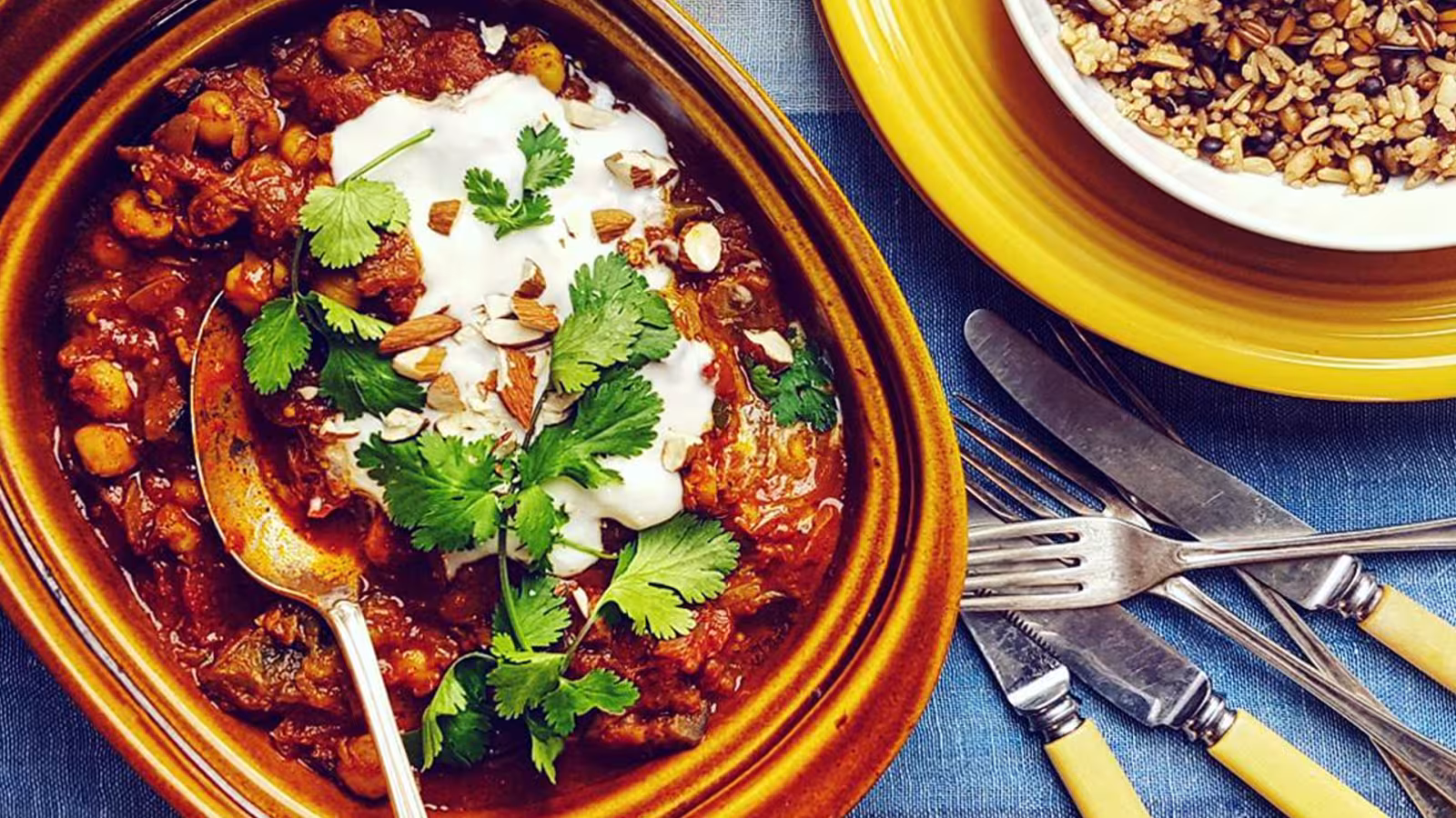 Recette : Vindaloo d’aubergines à l’indienne