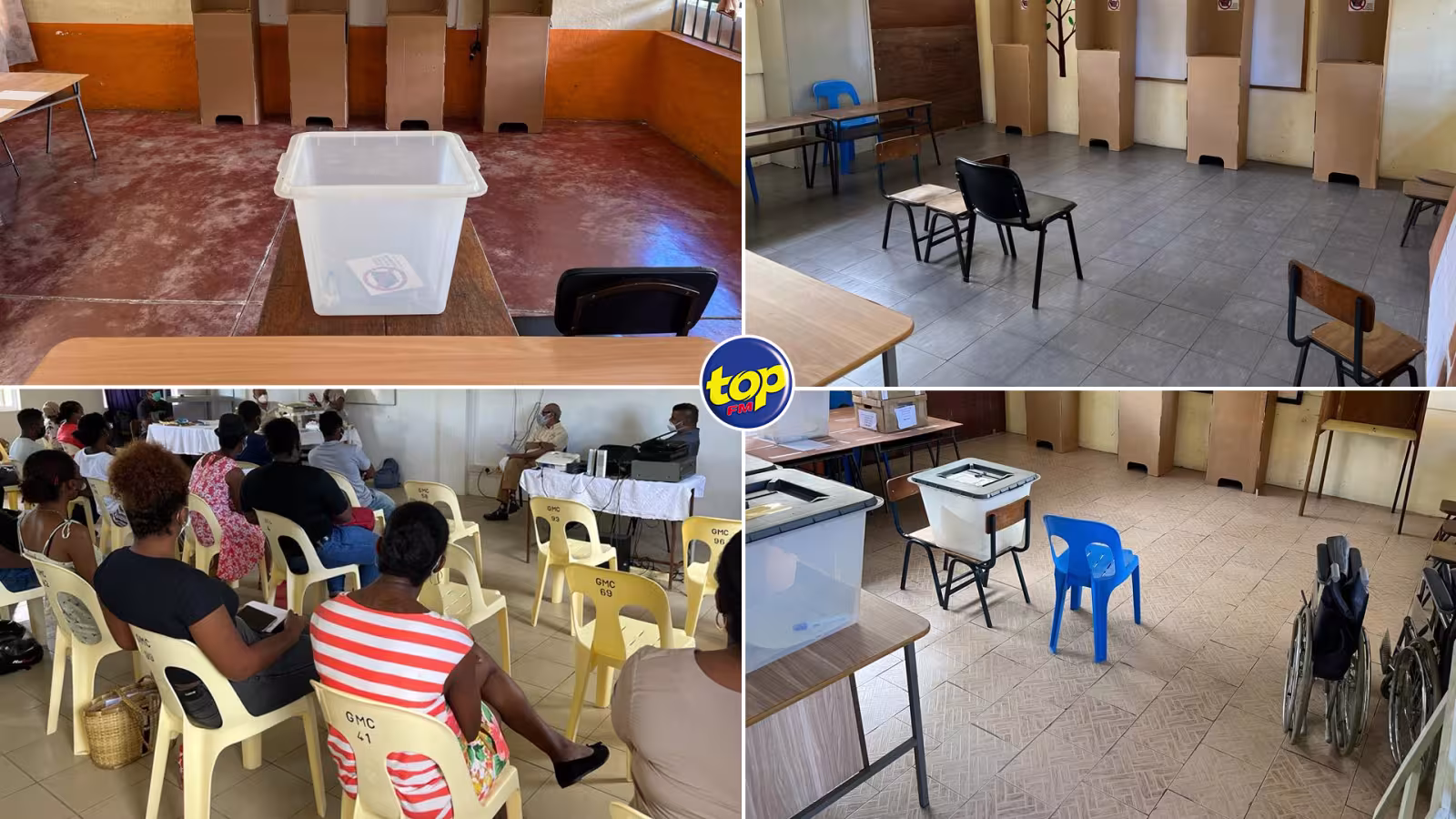 Élections à Rodrigues : les urnes et les isoloirs ont été installés dans les salles de vote