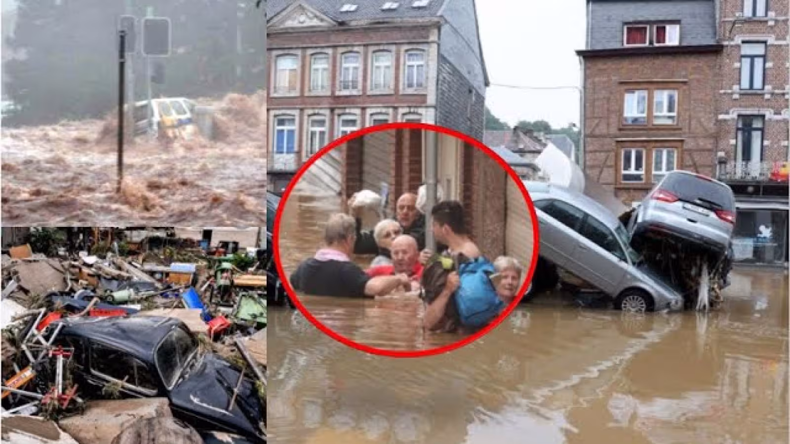 Inondations en Europe : Plus de 70 morts et 1 300 disparus après les plus fortes pluies du siècle