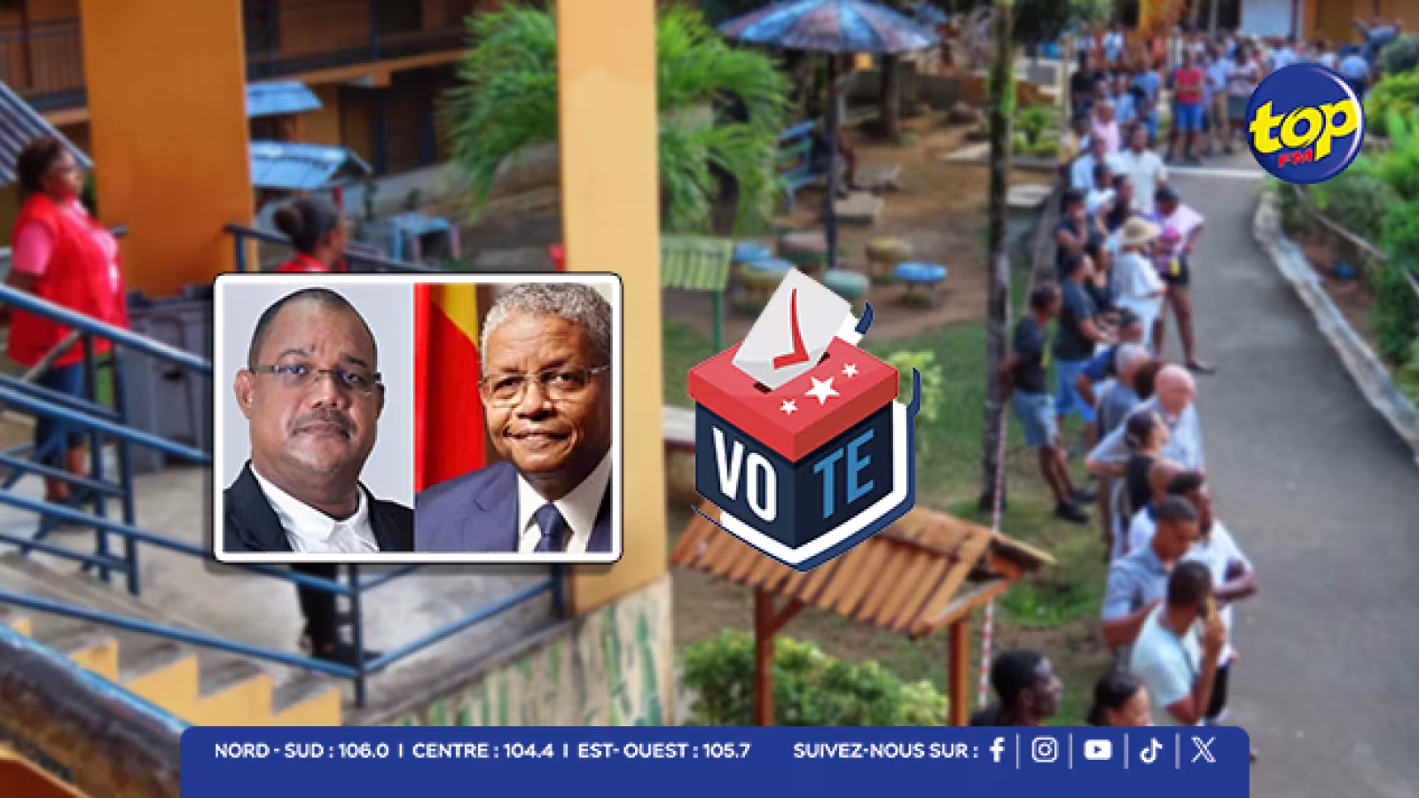 Deuxième tour de la présidentielle aux Seychelles : La majorité des électeurs appelée à voter ce samedi, avant la proclamation des résultats attendue dans la nuit de dimanche