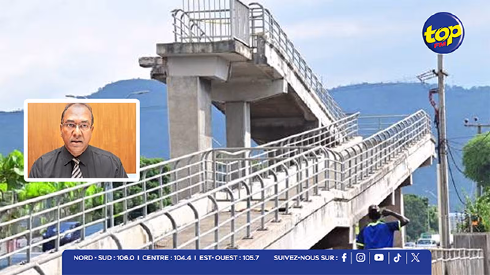 Passerelle de Roche Bois : début des travaux et réaménagements de la circulation sur la M2